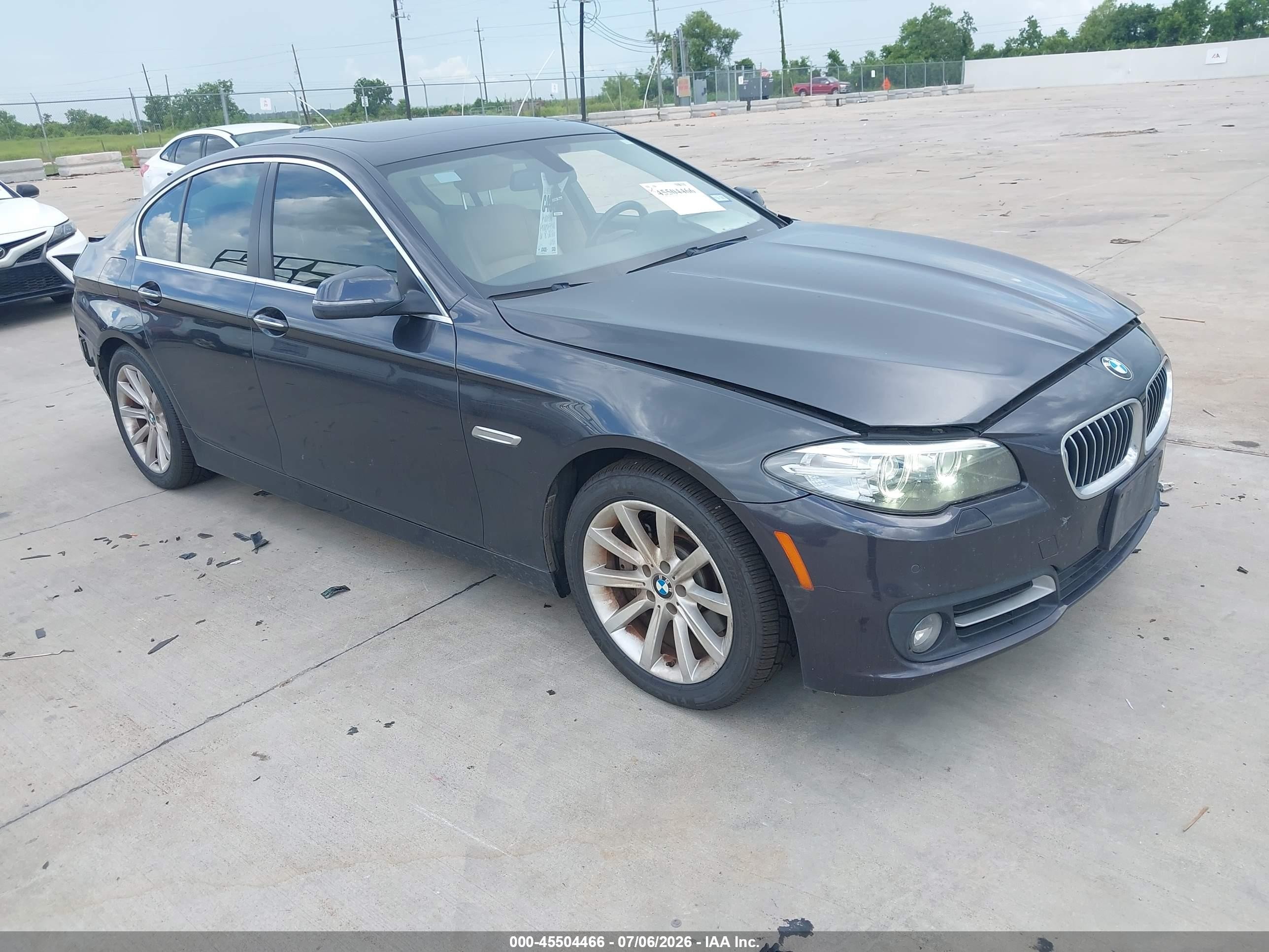 2015 Bmw 535i   Gray vin: WBA5B1C58FD917778