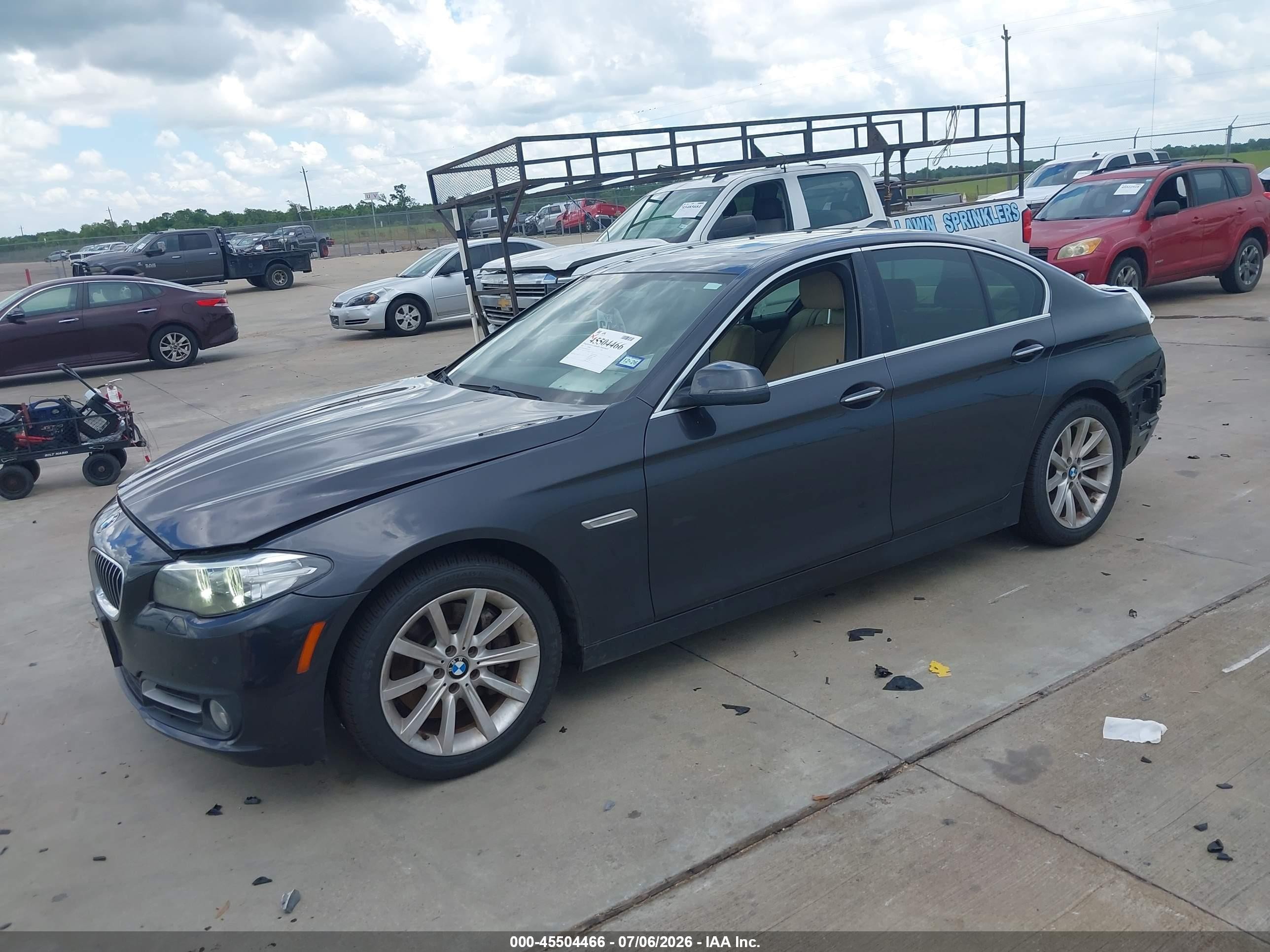2015 Bmw 535i   Gray vin: WBA5B1C58FD917778