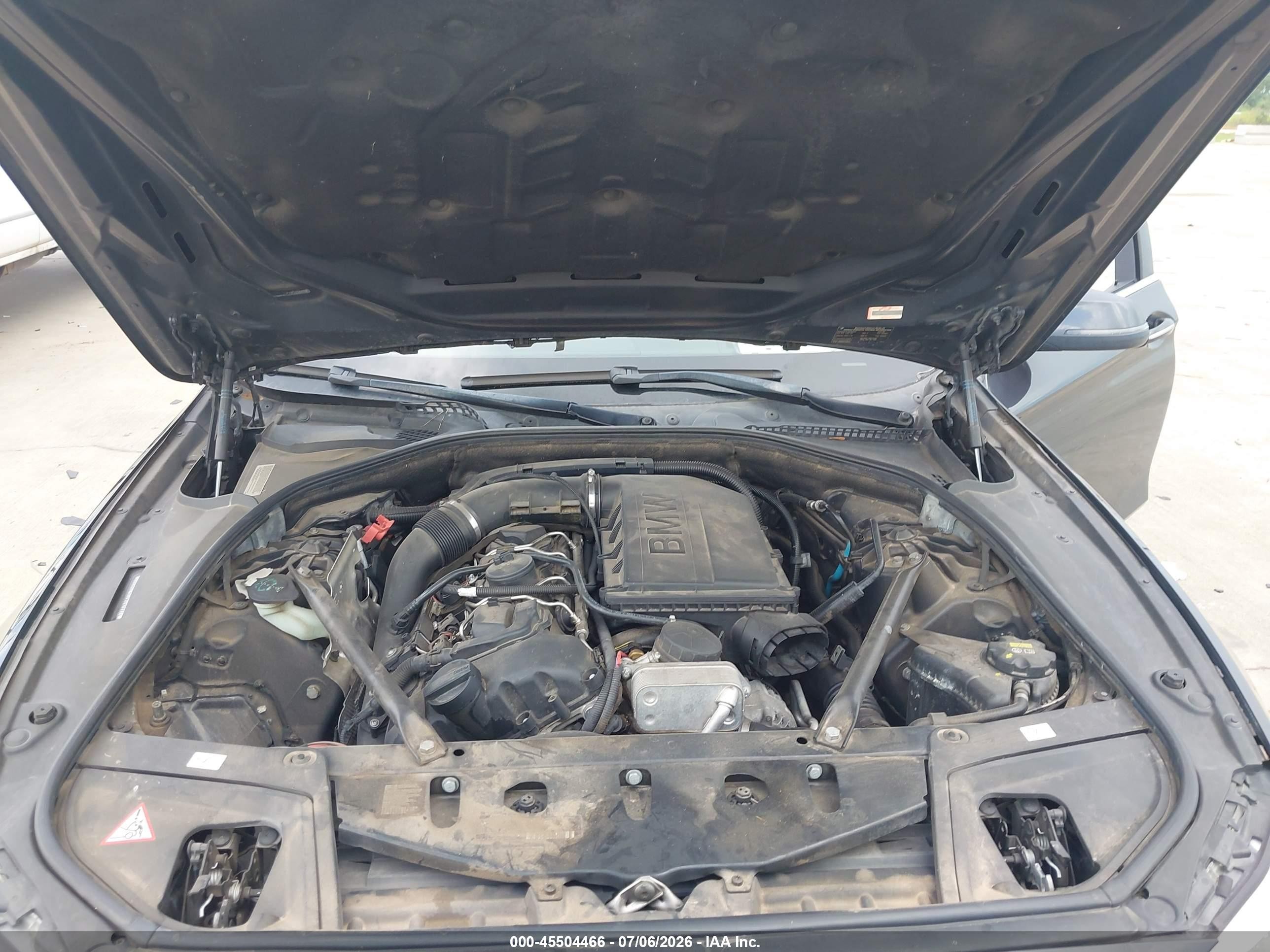2015 Bmw 535i   Gray vin: WBA5B1C58FD917778