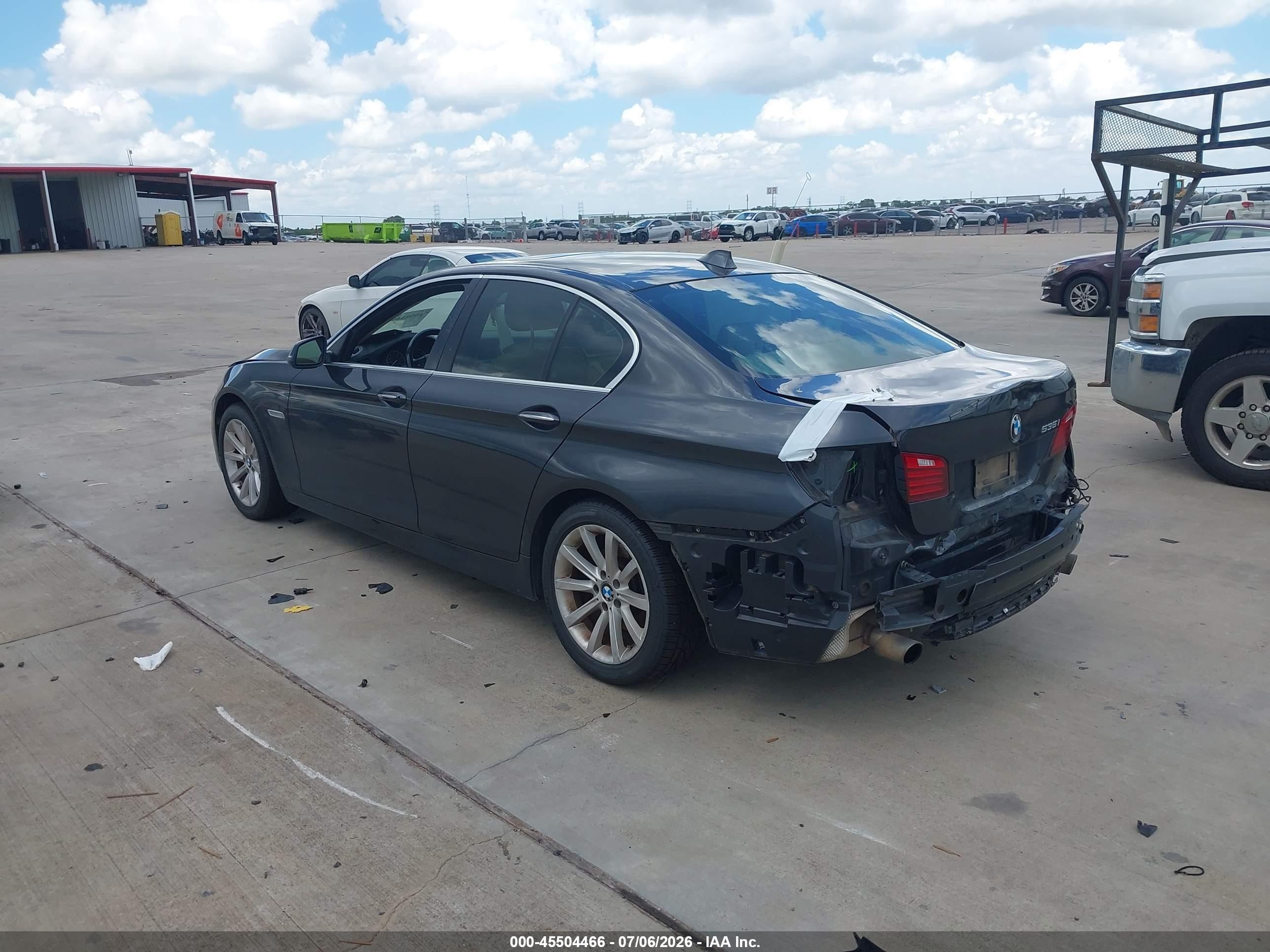 2015 Bmw 535i   Gray vin: WBA5B1C58FD917778