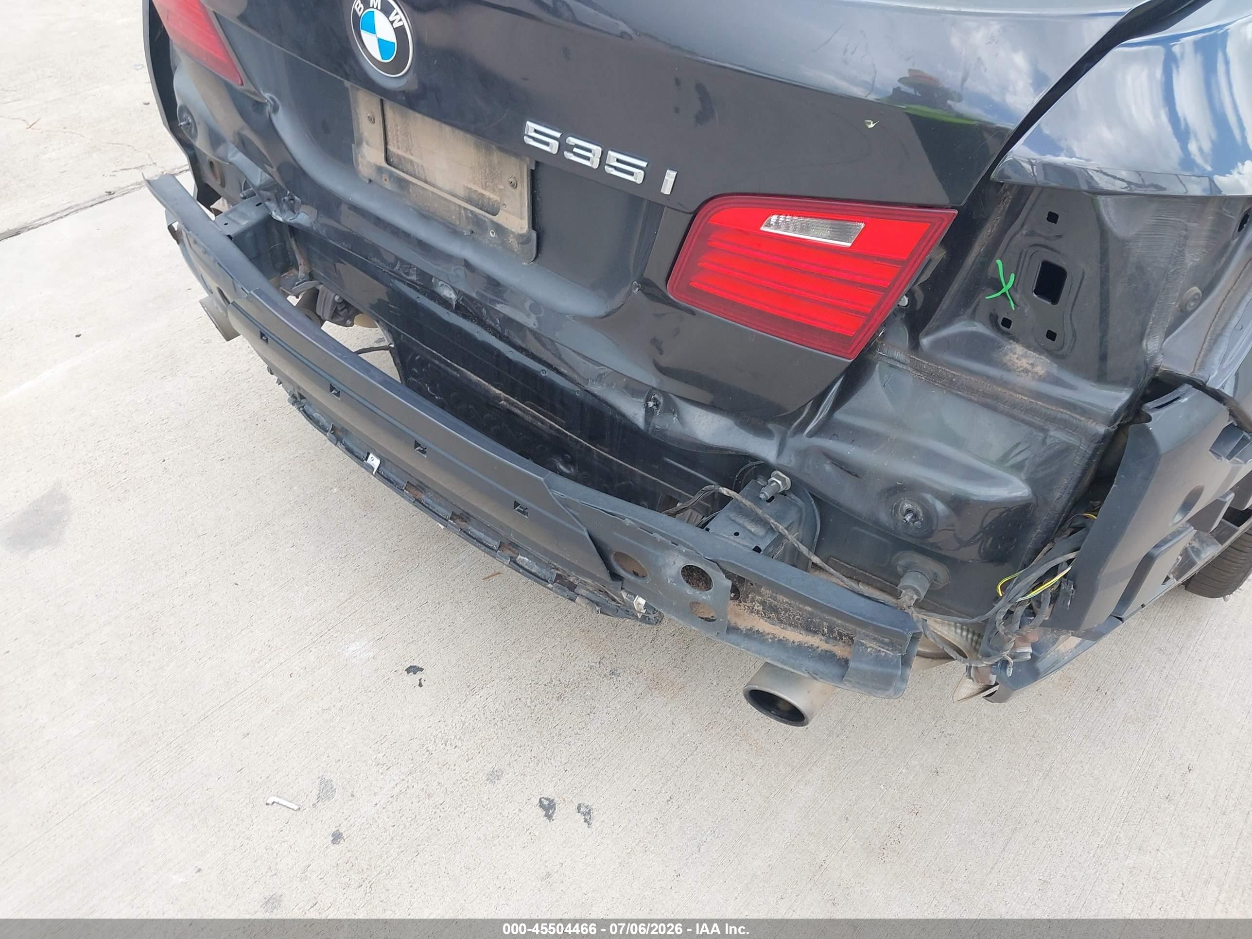 2015 Bmw 535i   Gray vin: WBA5B1C58FD917778