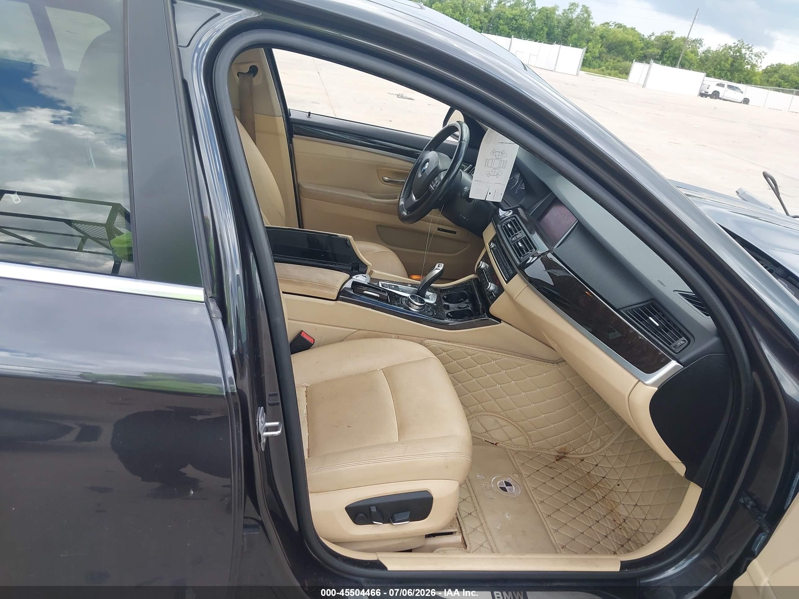 2015 Bmw 535i   Gray vin: WBA5B1C58FD917778