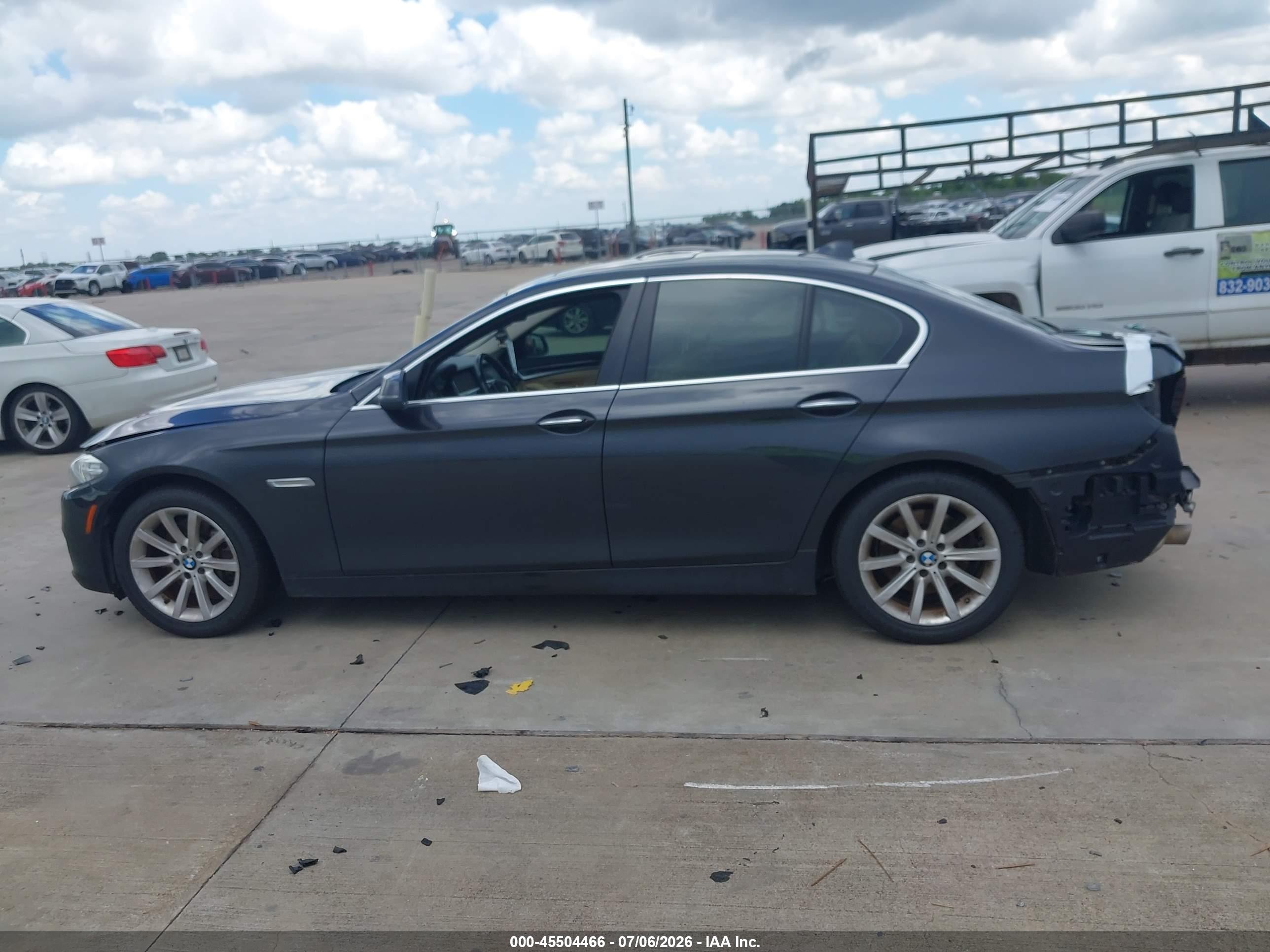 2015 Bmw 535i   Gray vin: WBA5B1C58FD917778