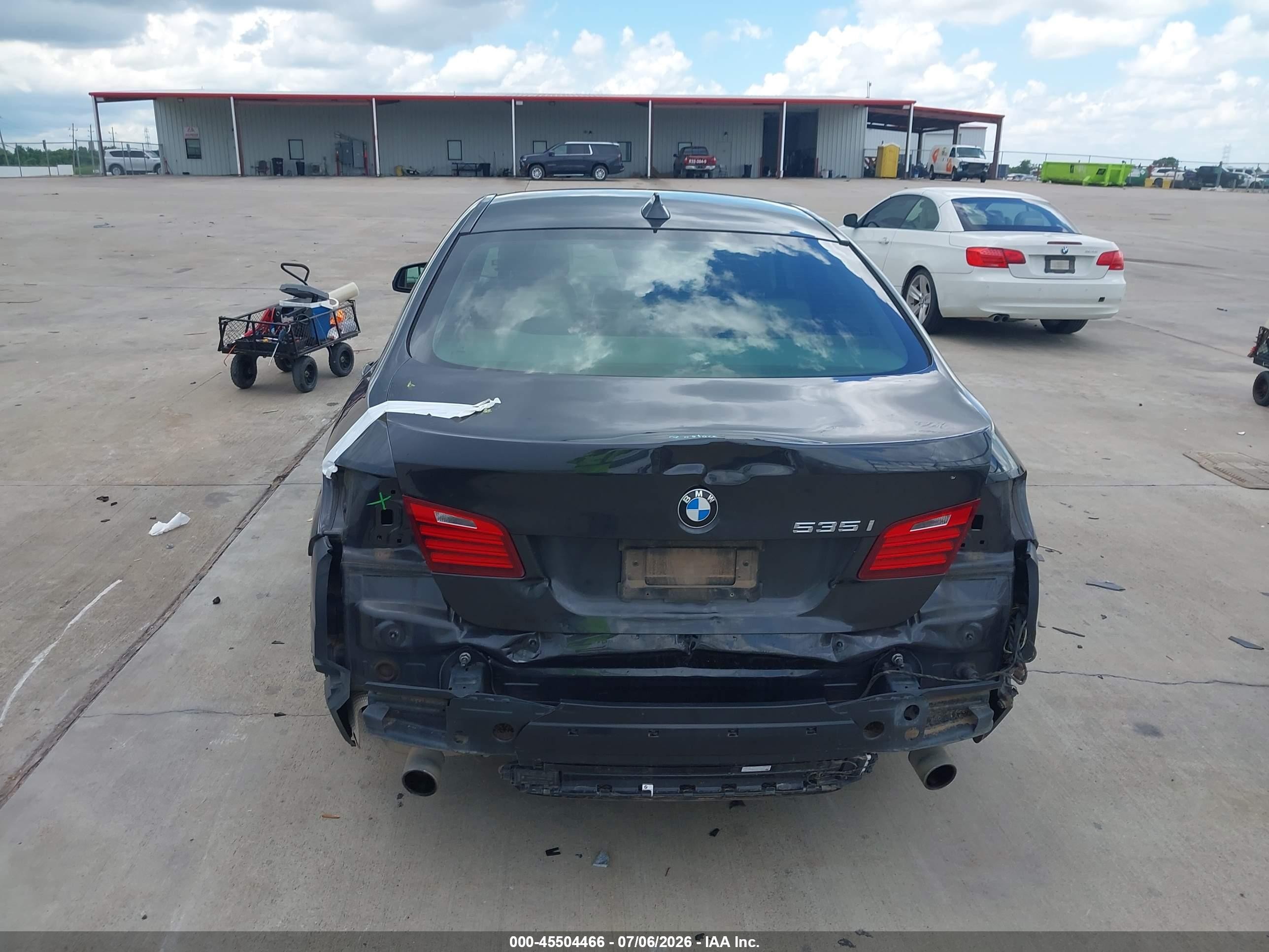2015 Bmw 535i   Gray vin: WBA5B1C58FD917778