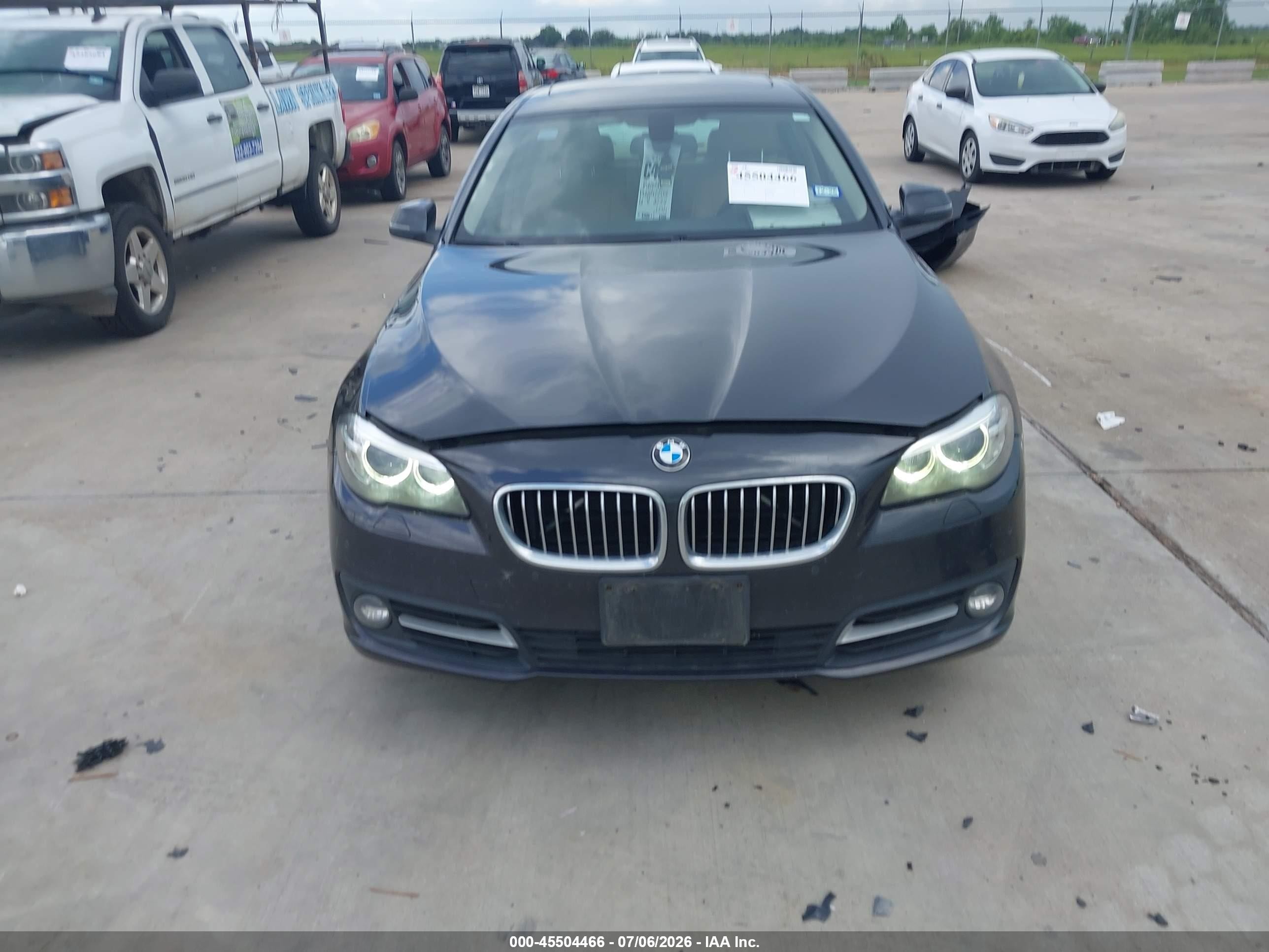 2015 Bmw 535i   Gray vin: WBA5B1C58FD917778