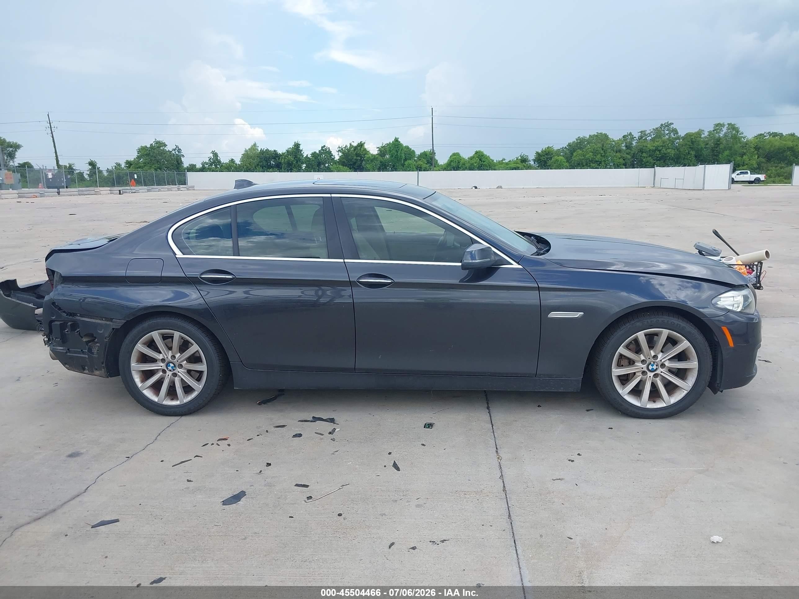 2015 Bmw 535i   Gray vin: WBA5B1C58FD917778