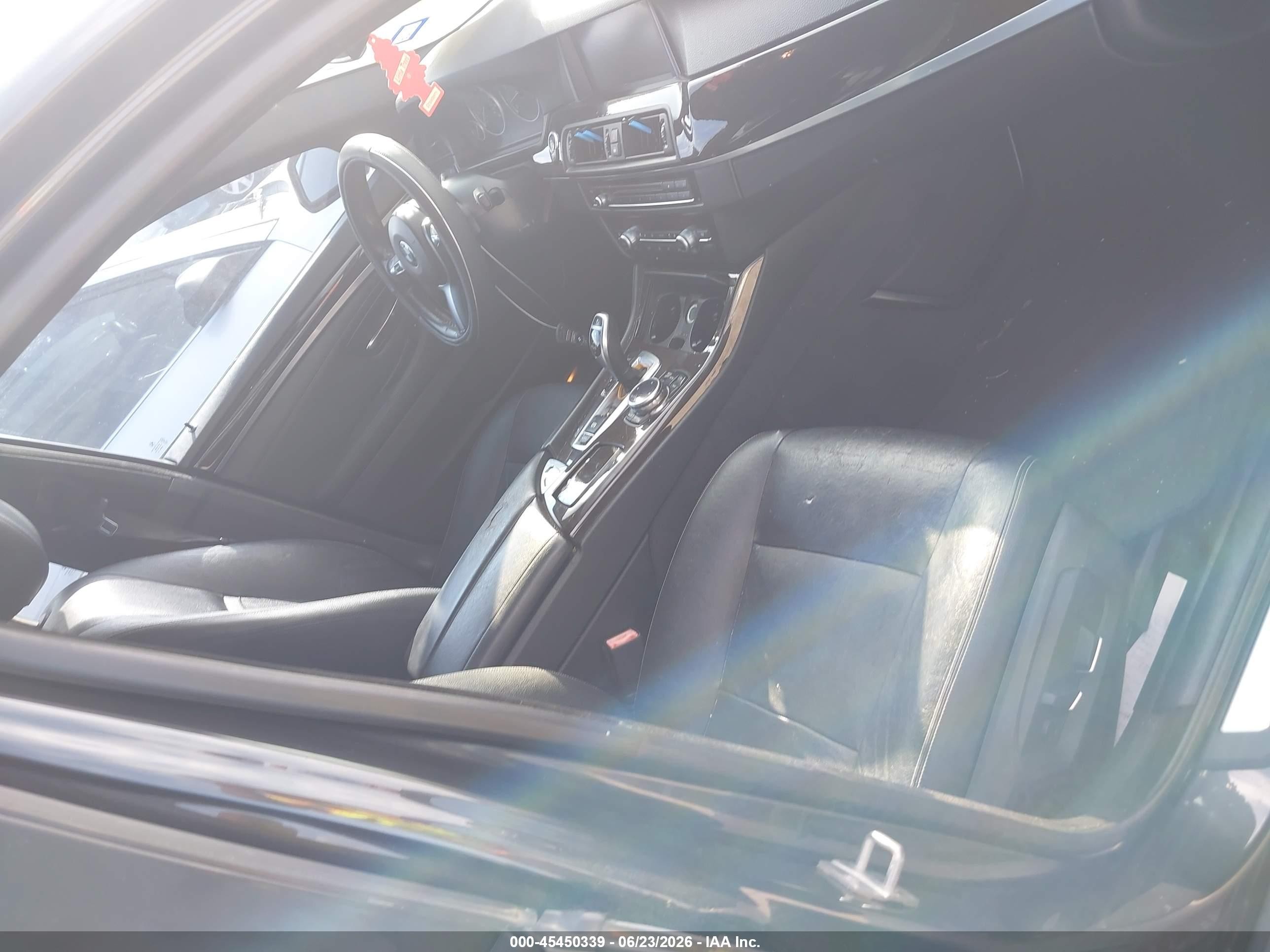 2014 Bmw 535i   Black vin: WBA5B1C59ED475074