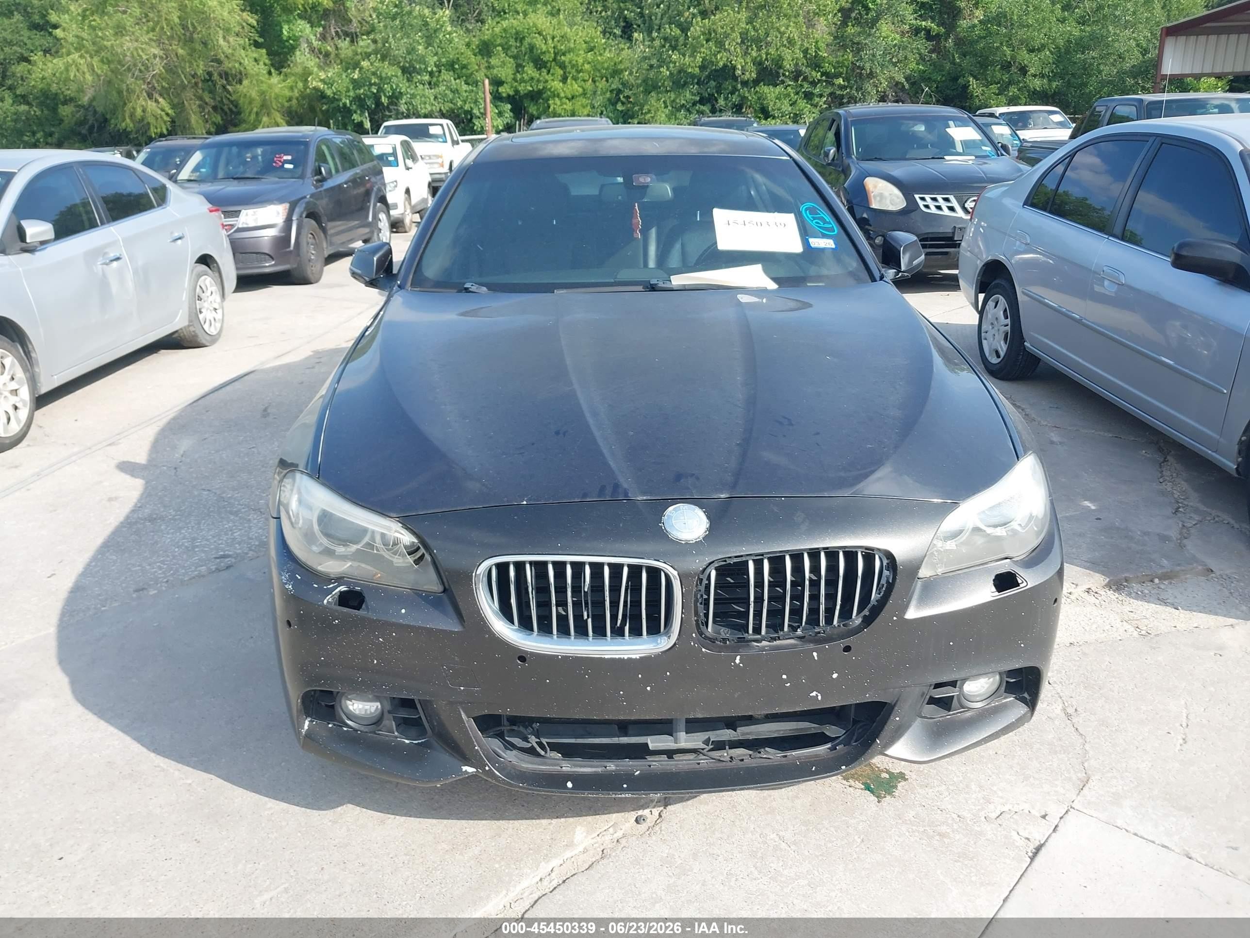 2014 Bmw 535i   Black vin: WBA5B1C59ED475074