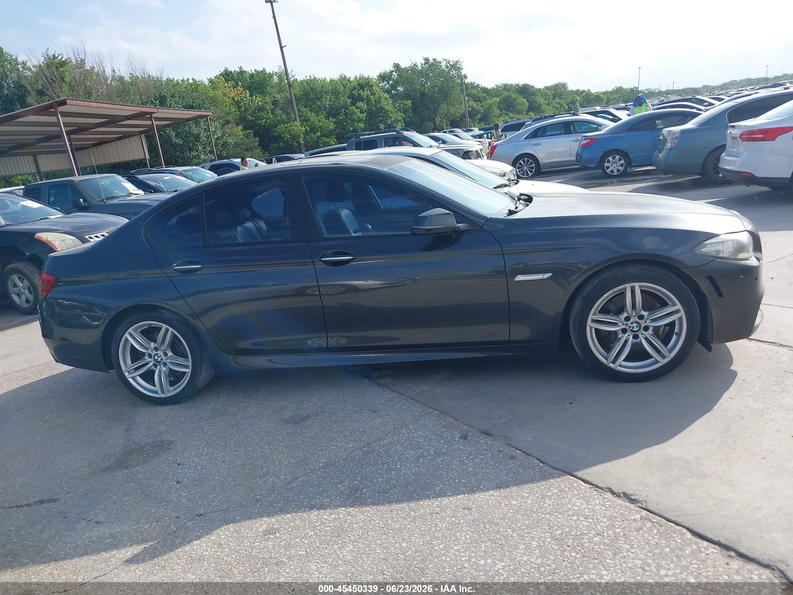 2014 Bmw 535i   Black vin: WBA5B1C59ED475074