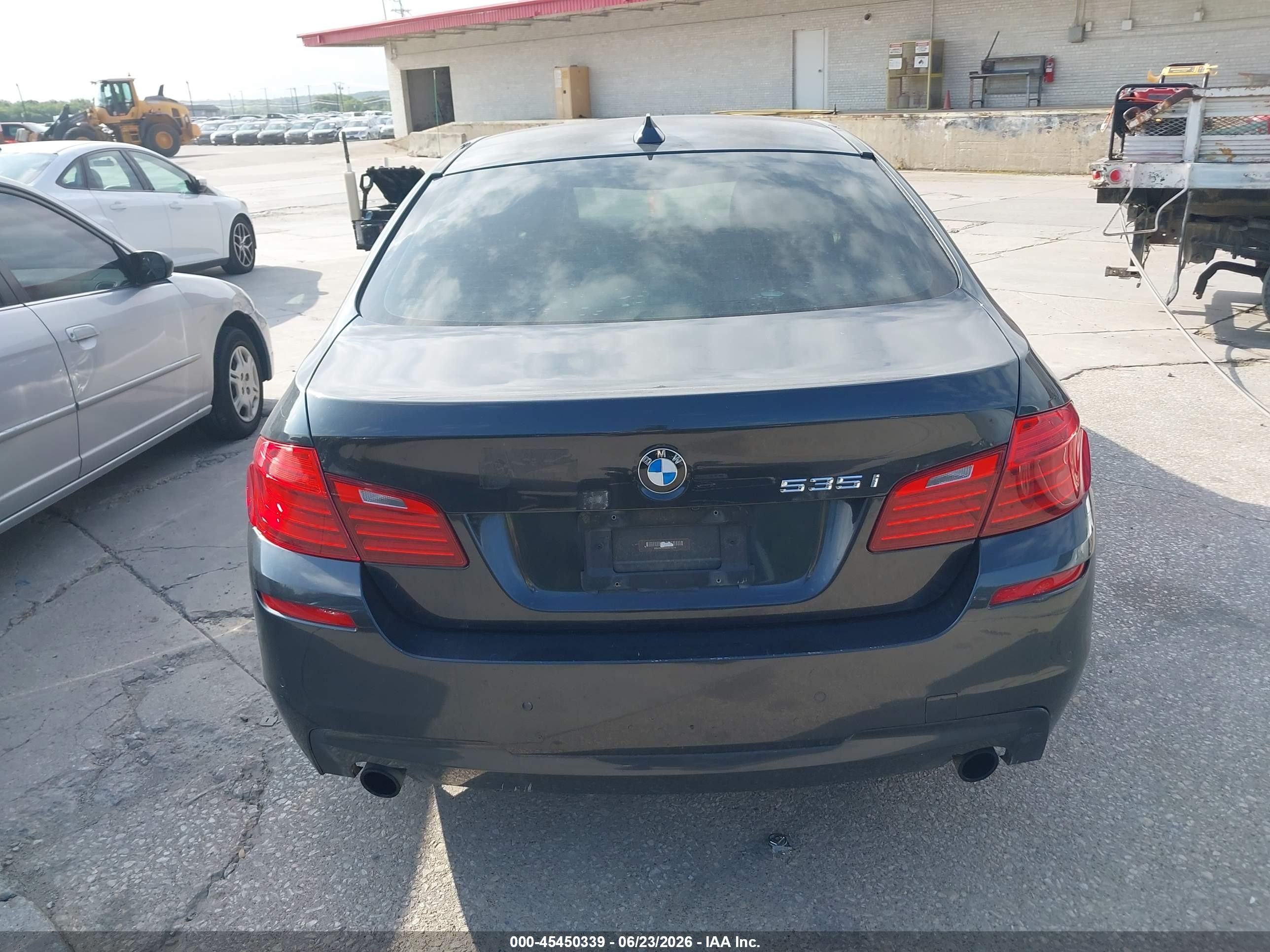 2014 Bmw 535i   Black vin: WBA5B1C59ED475074