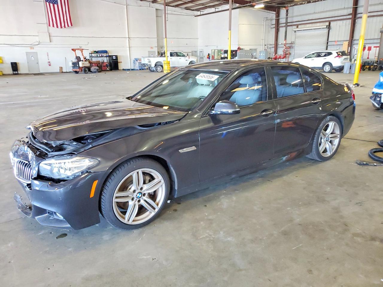 2014 Bmw 535 I Gray vin: WBA5B1C59ED479254