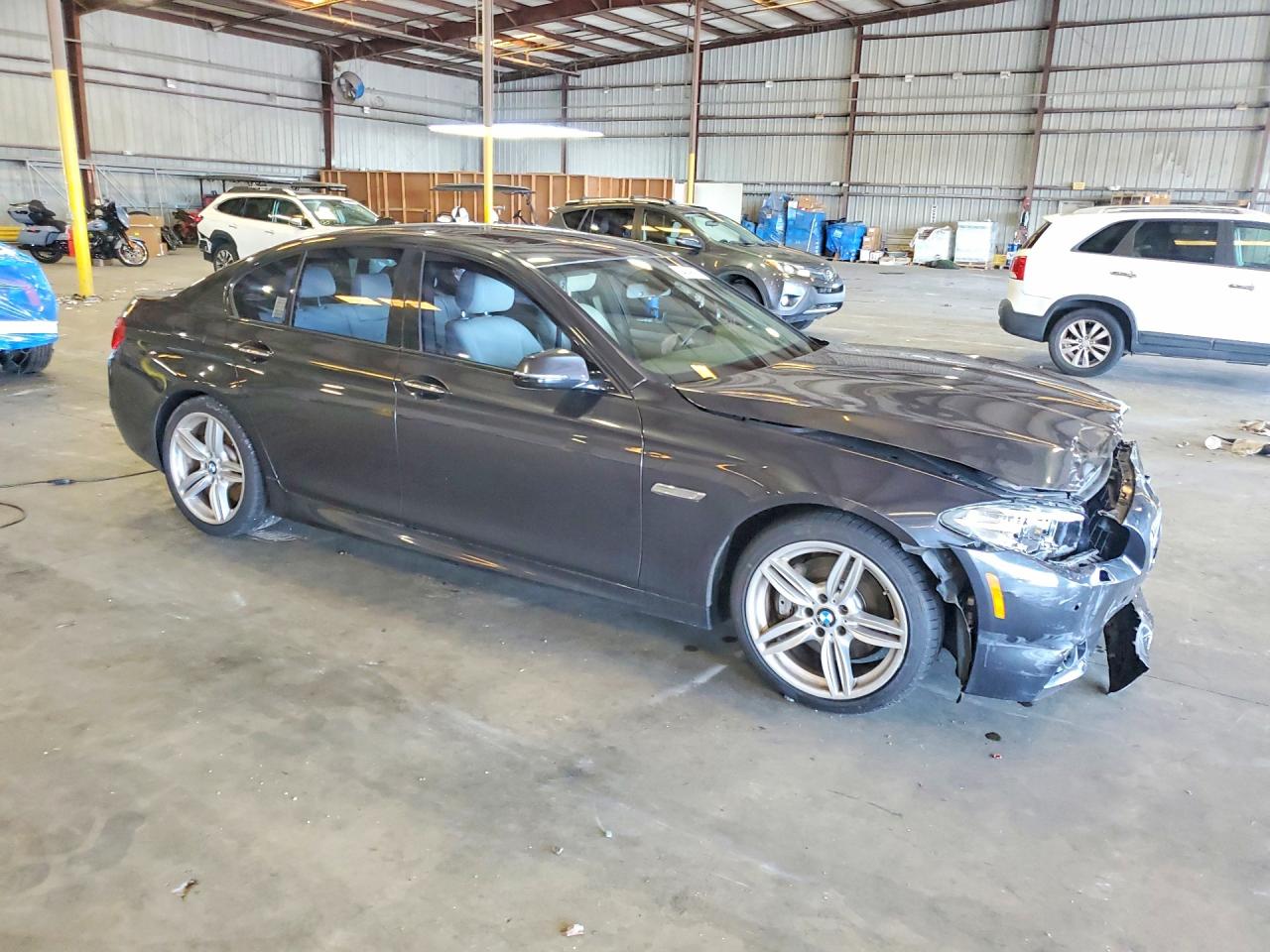 2014 Bmw 535 I Серый vin: WBA5B1C59ED479254