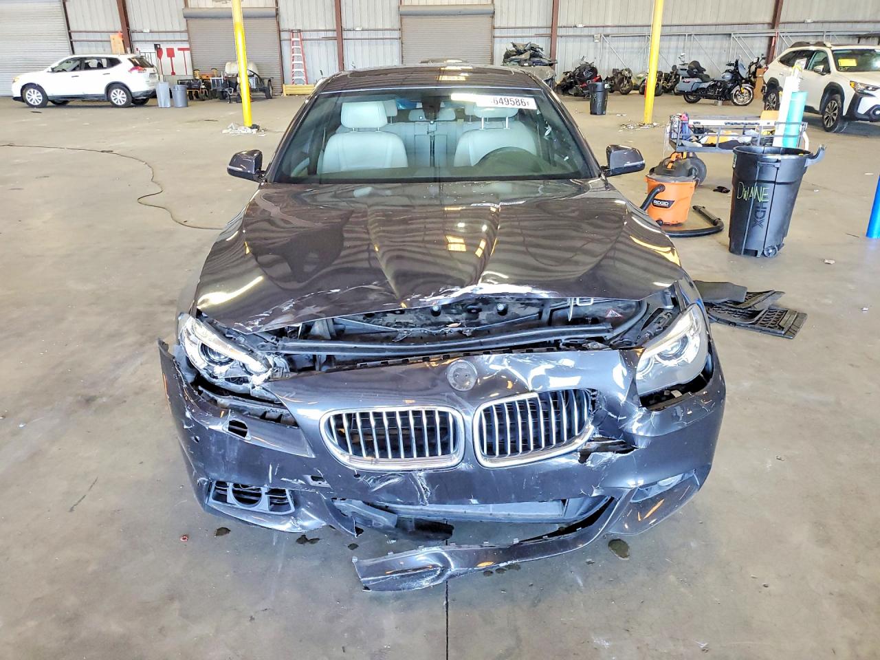 2014 Bmw 535 I Серый vin: WBA5B1C59ED479254