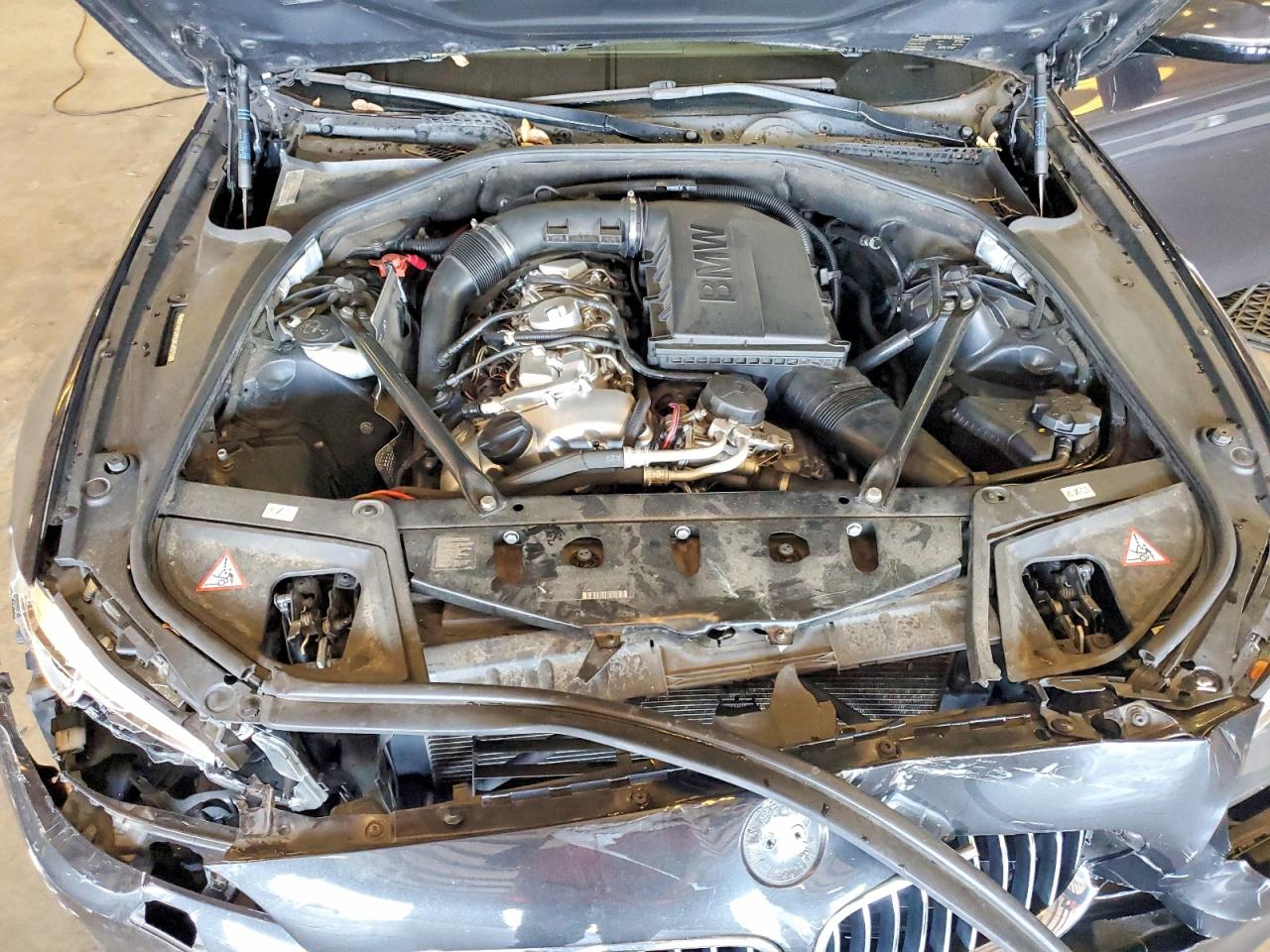 2014 Bmw 535 I Серый vin: WBA5B1C59ED479254