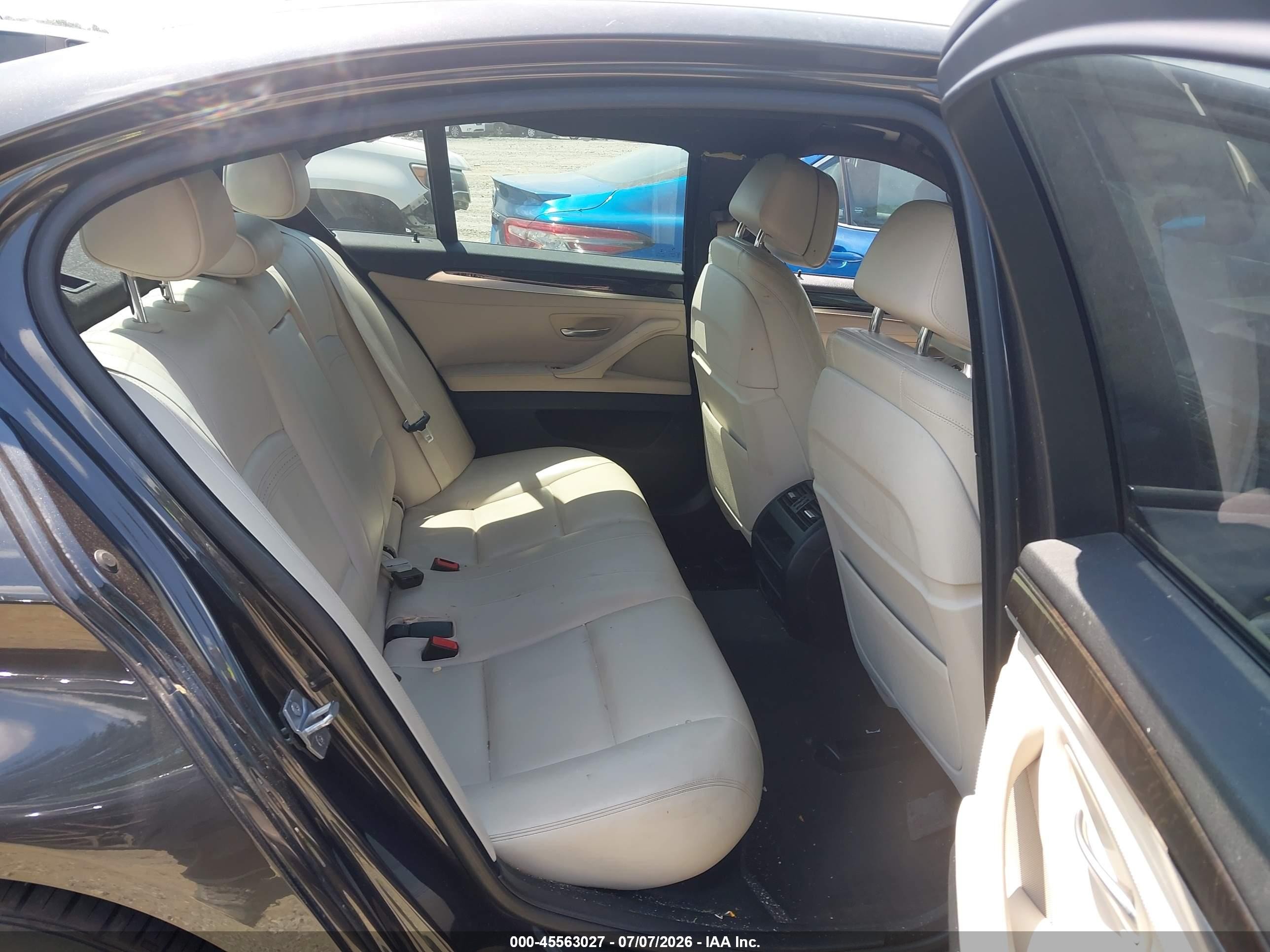 2014 Bmw 535i   Gray vin: WBA5B1C59ED481246
