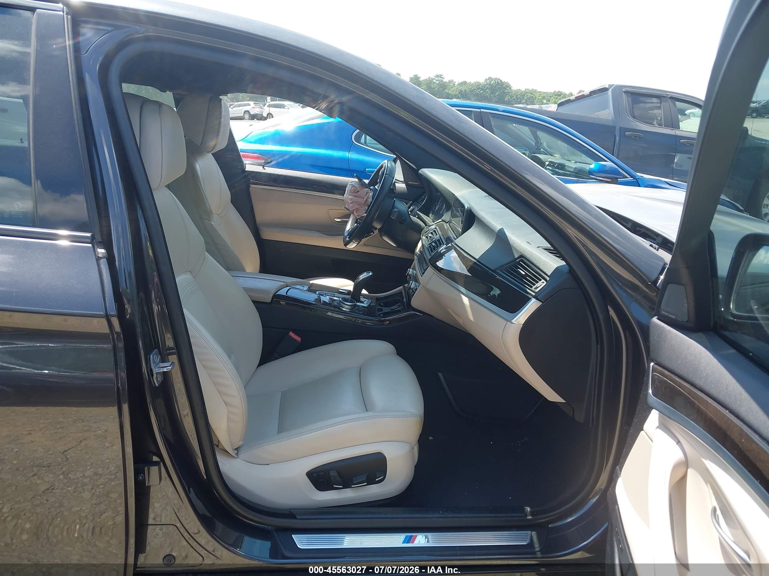 2014 Bmw 535i   Gray vin: WBA5B1C59ED481246