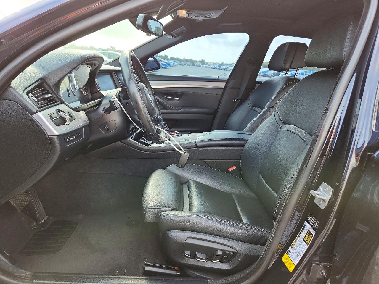 2014 Bmw 535 I Black vin: WBA5B1C59ED917108