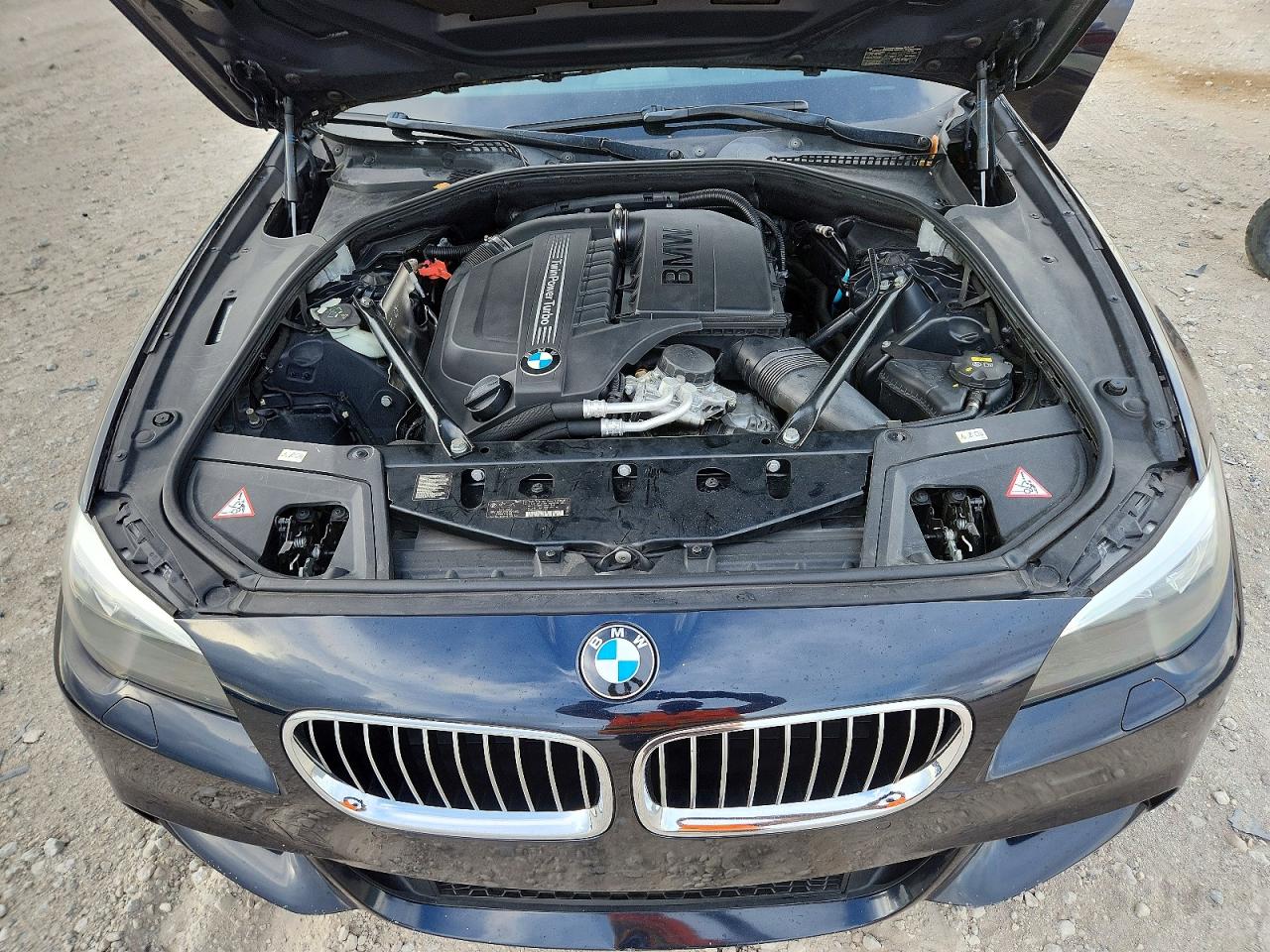 2014 Bmw 535 I Black vin: WBA5B1C59ED917108