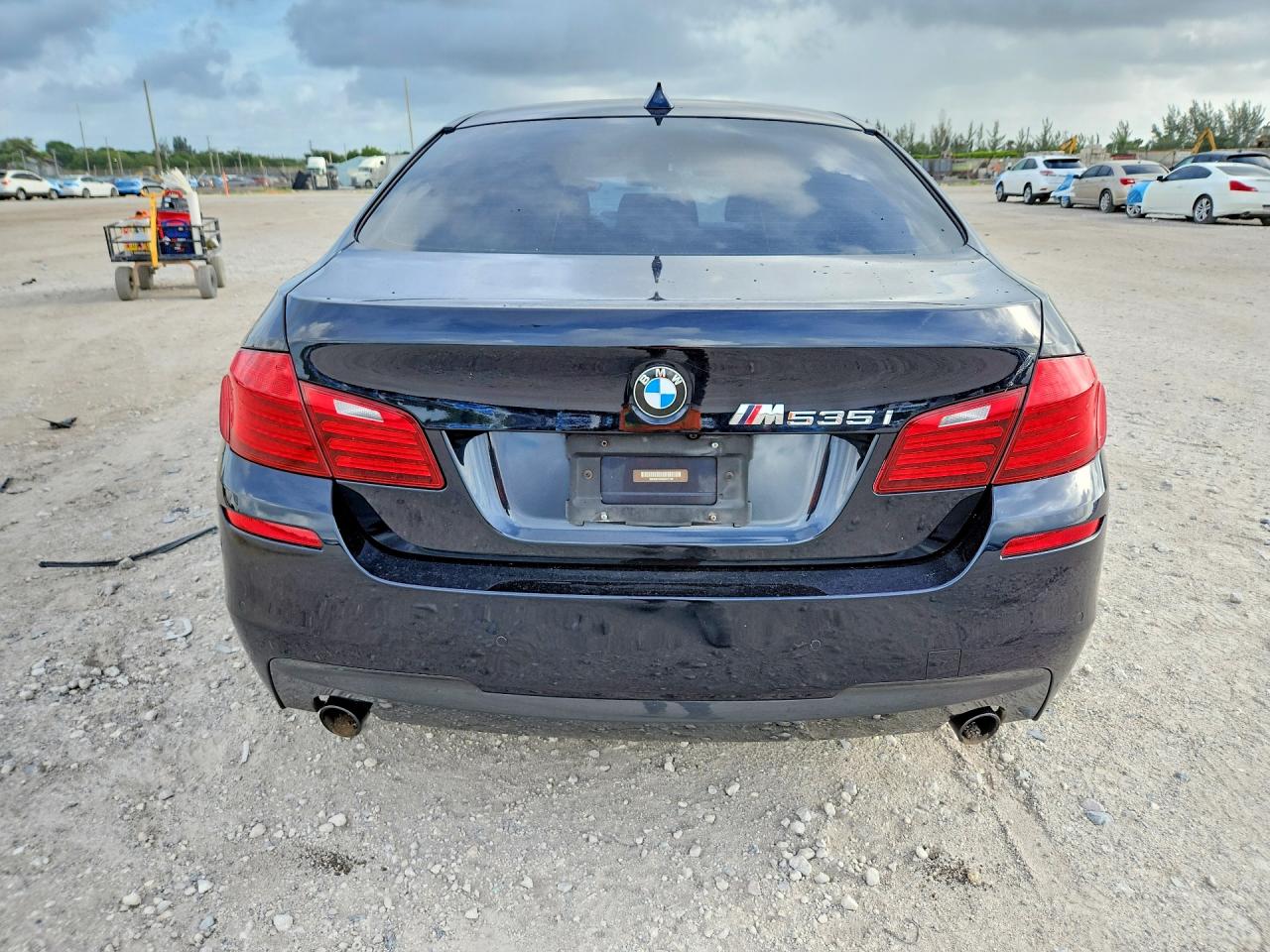 2014 Bmw 535 I Black vin: WBA5B1C59ED917108
