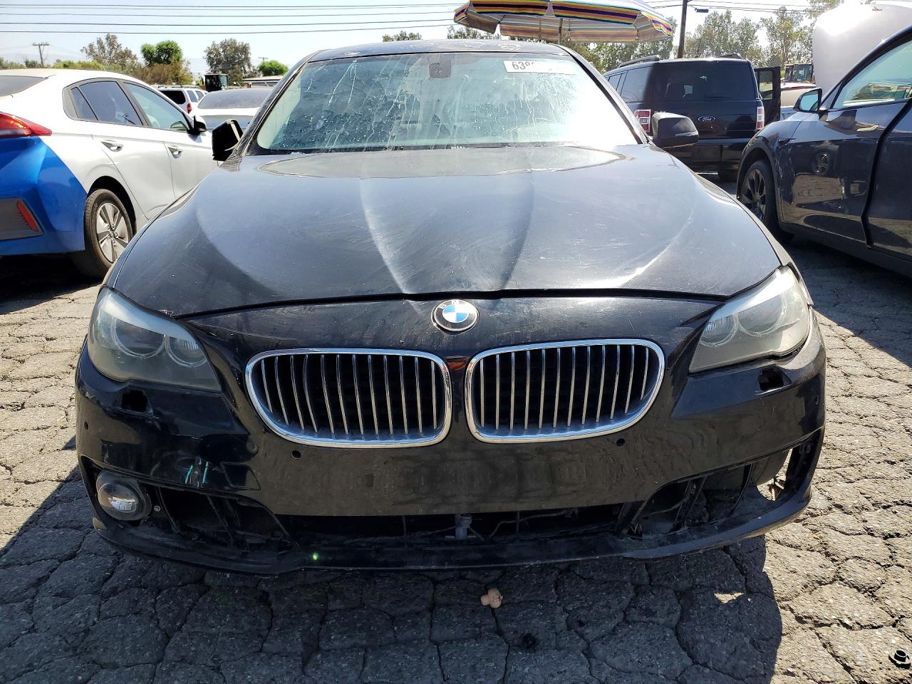 2015 Bmw 535 I Черный vin: WBA5B1C59FD918339