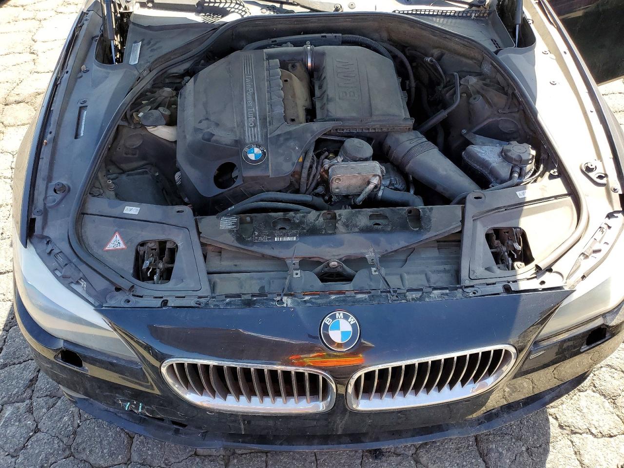 2015 Bmw 535 I Черный vin: WBA5B1C59FD918339