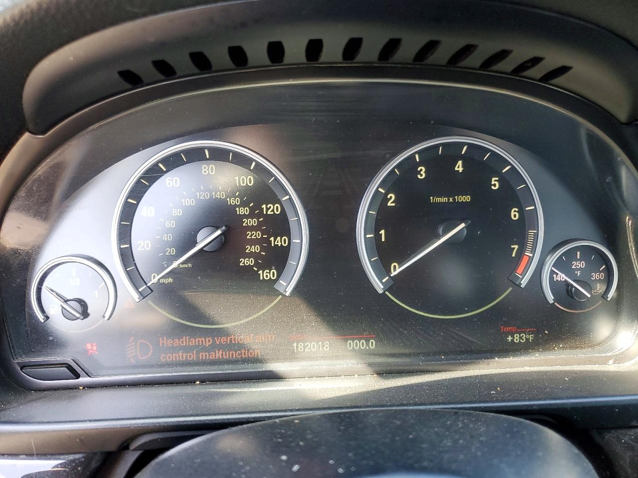 2015 Bmw 535 I Черный vin: WBA5B1C59FD918339