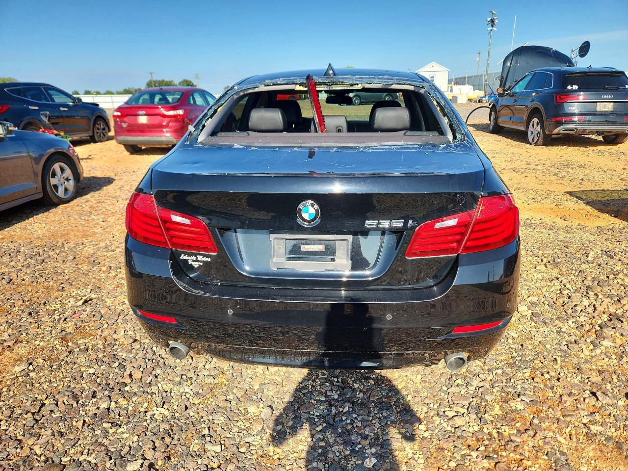 2015 Bmw 535 I Black vin: WBA5B1C59FD918650