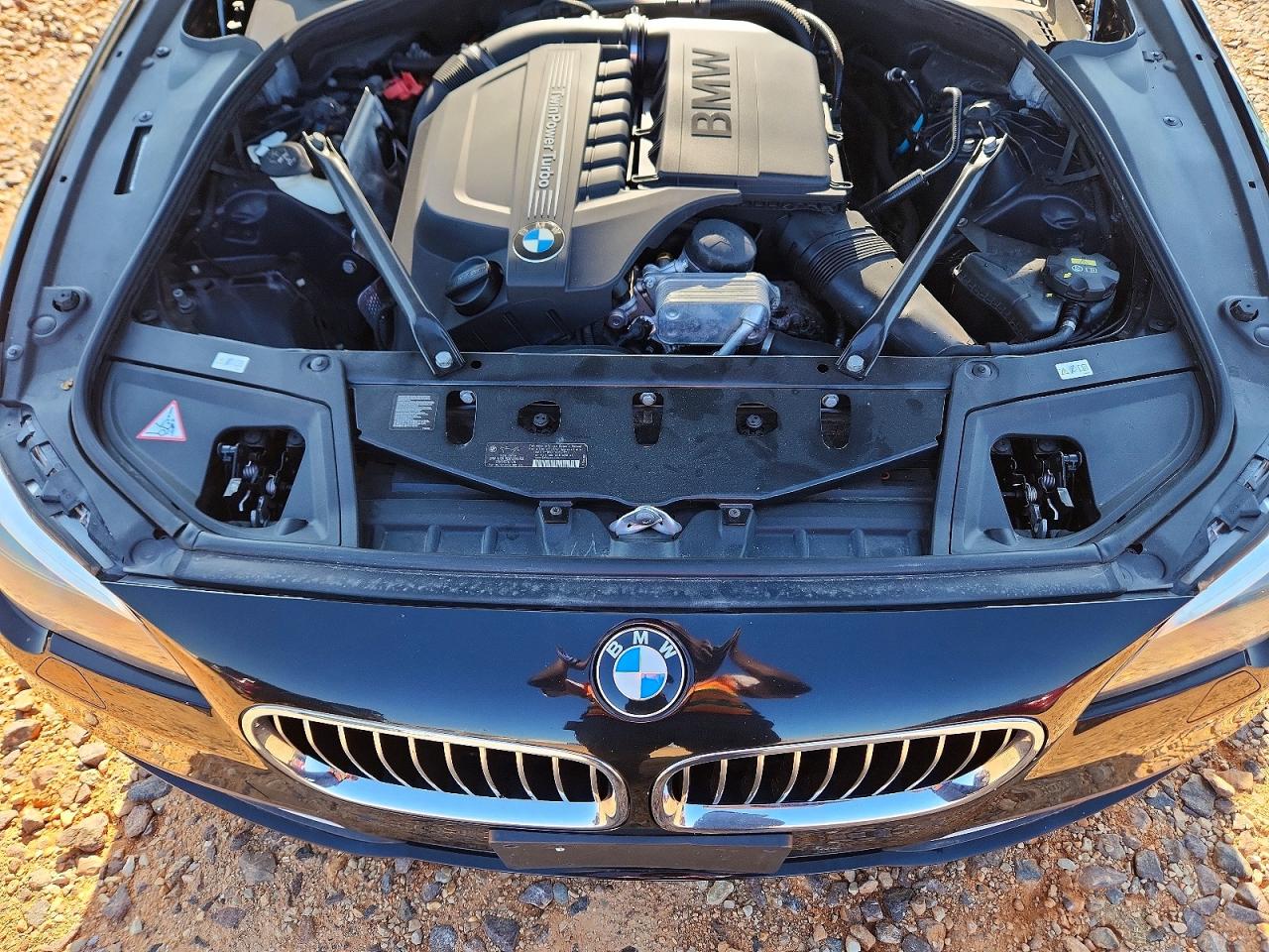 2015 Bmw 535 I Black vin: WBA5B1C59FD918650