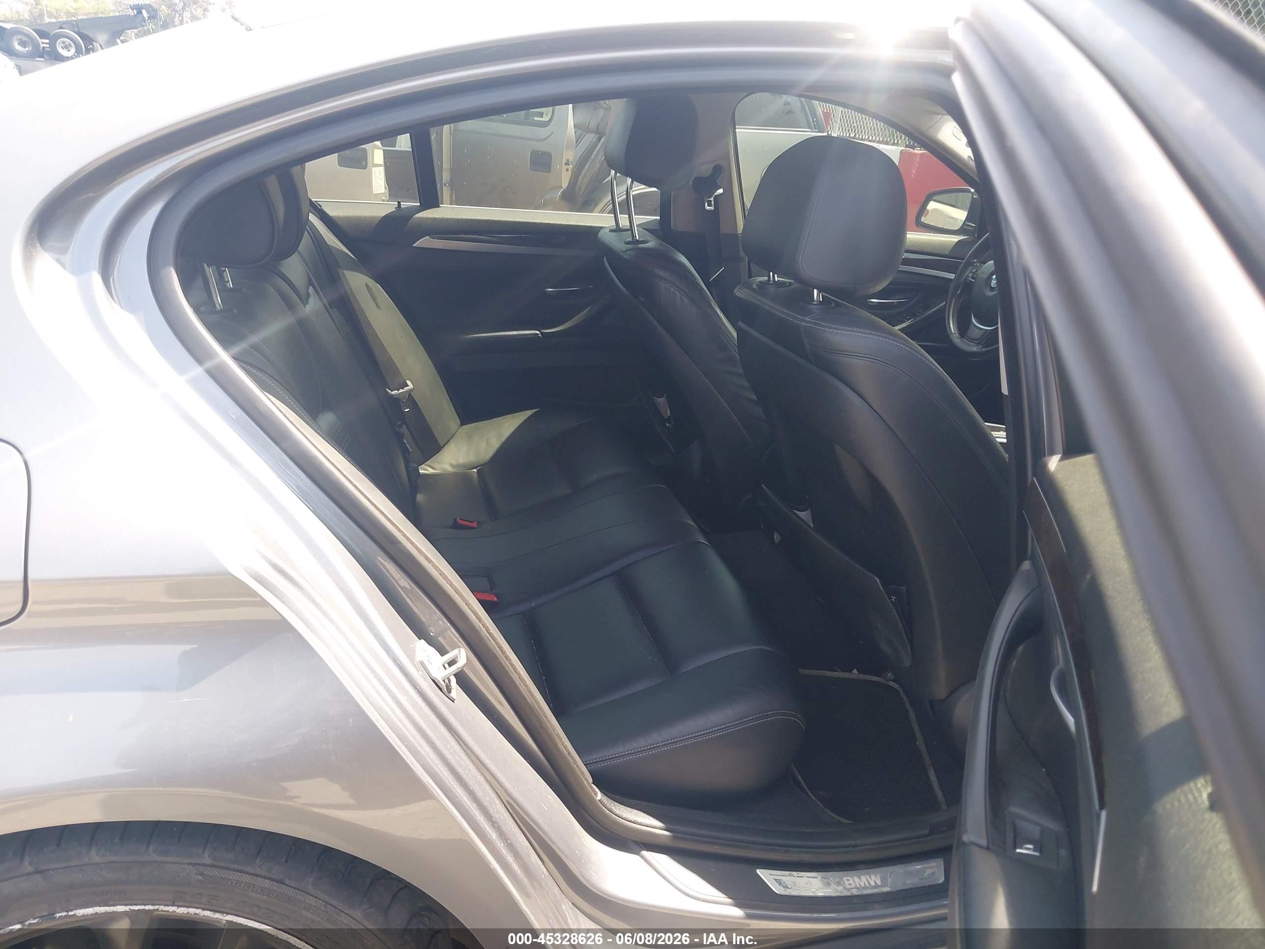 2015 Bmw 535i Silver vin: WBA5B1C59FD920608