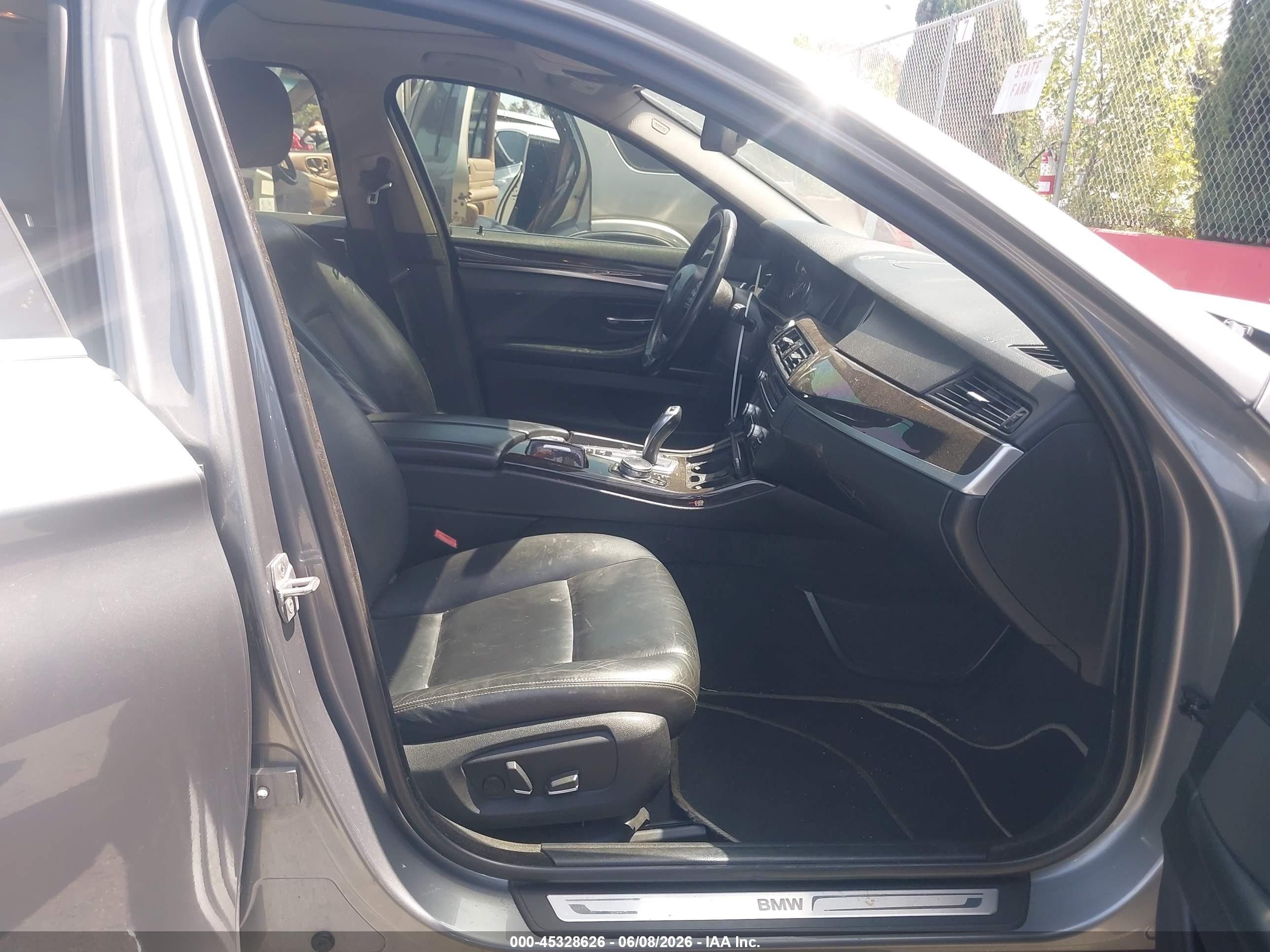 2015 Bmw 535i Silver vin: WBA5B1C59FD920608