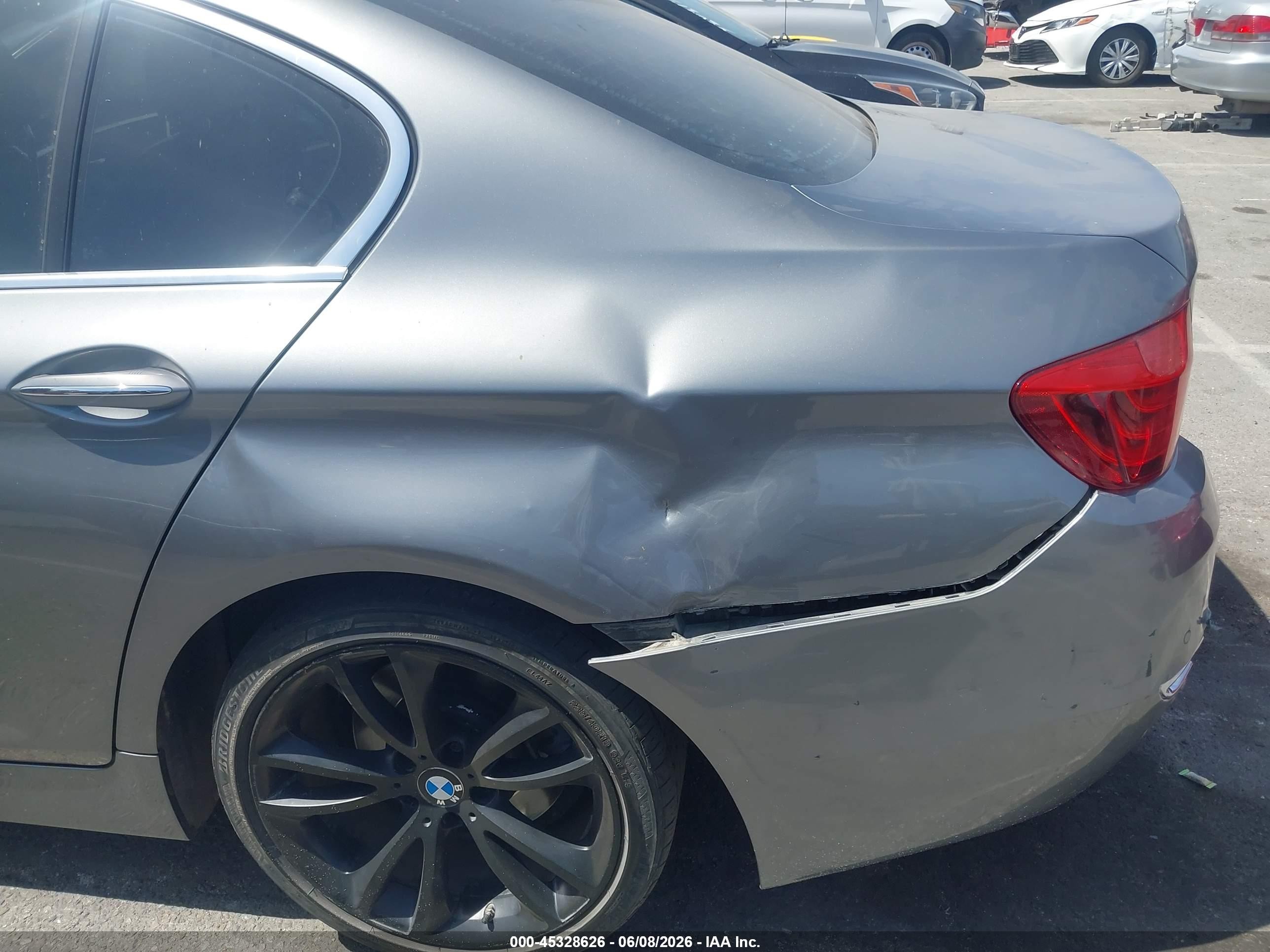2015 Bmw 535i Silver vin: WBA5B1C59FD920608
