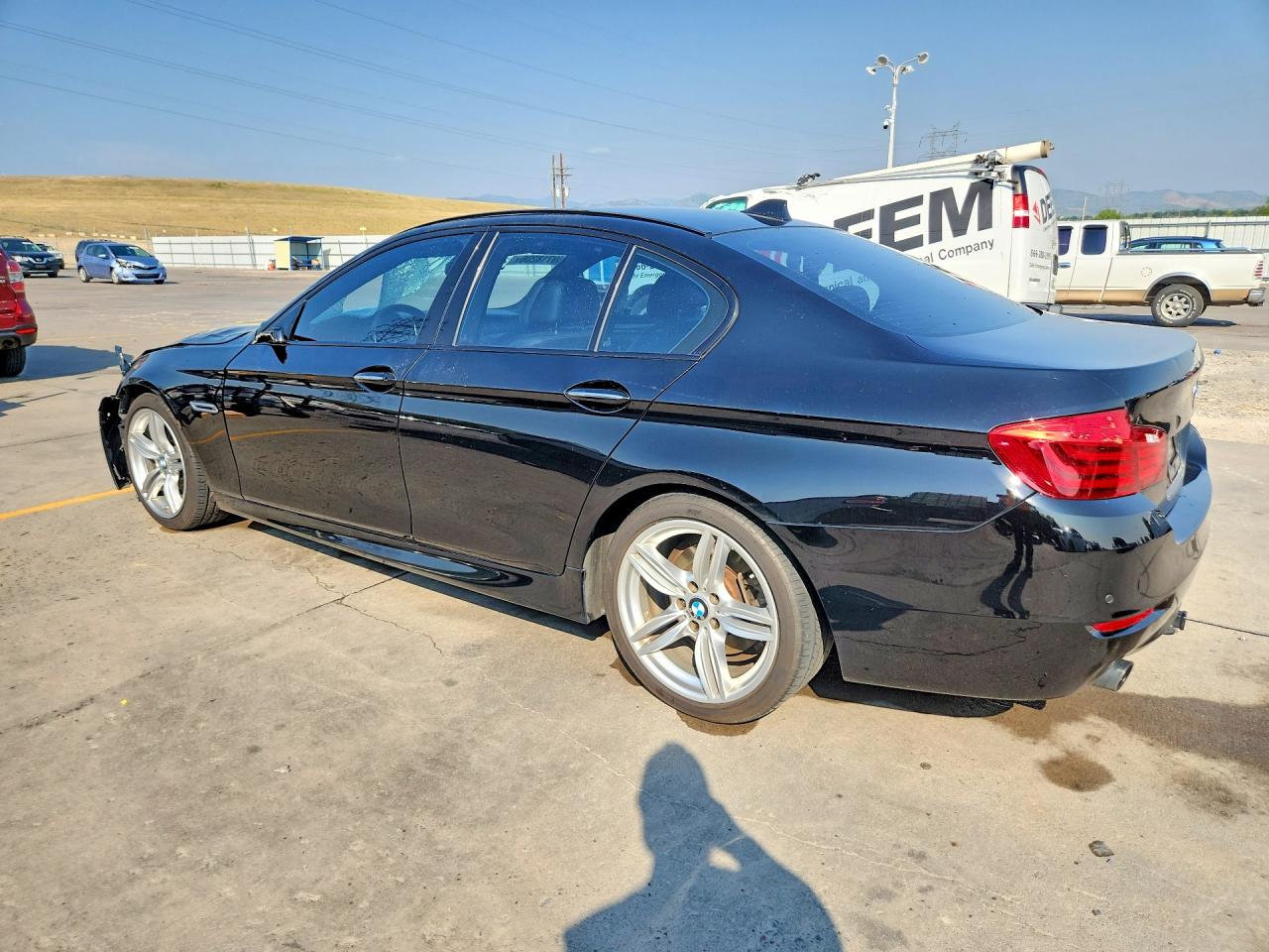 2015 Bmw 535 I Black vin: WBA5B1C59FD921726