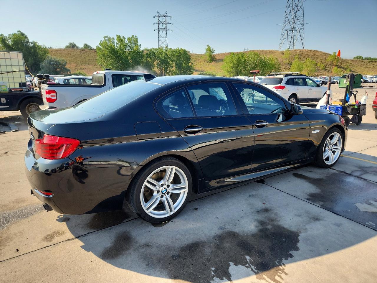 2015 Bmw 535 I Black vin: WBA5B1C59FD921726