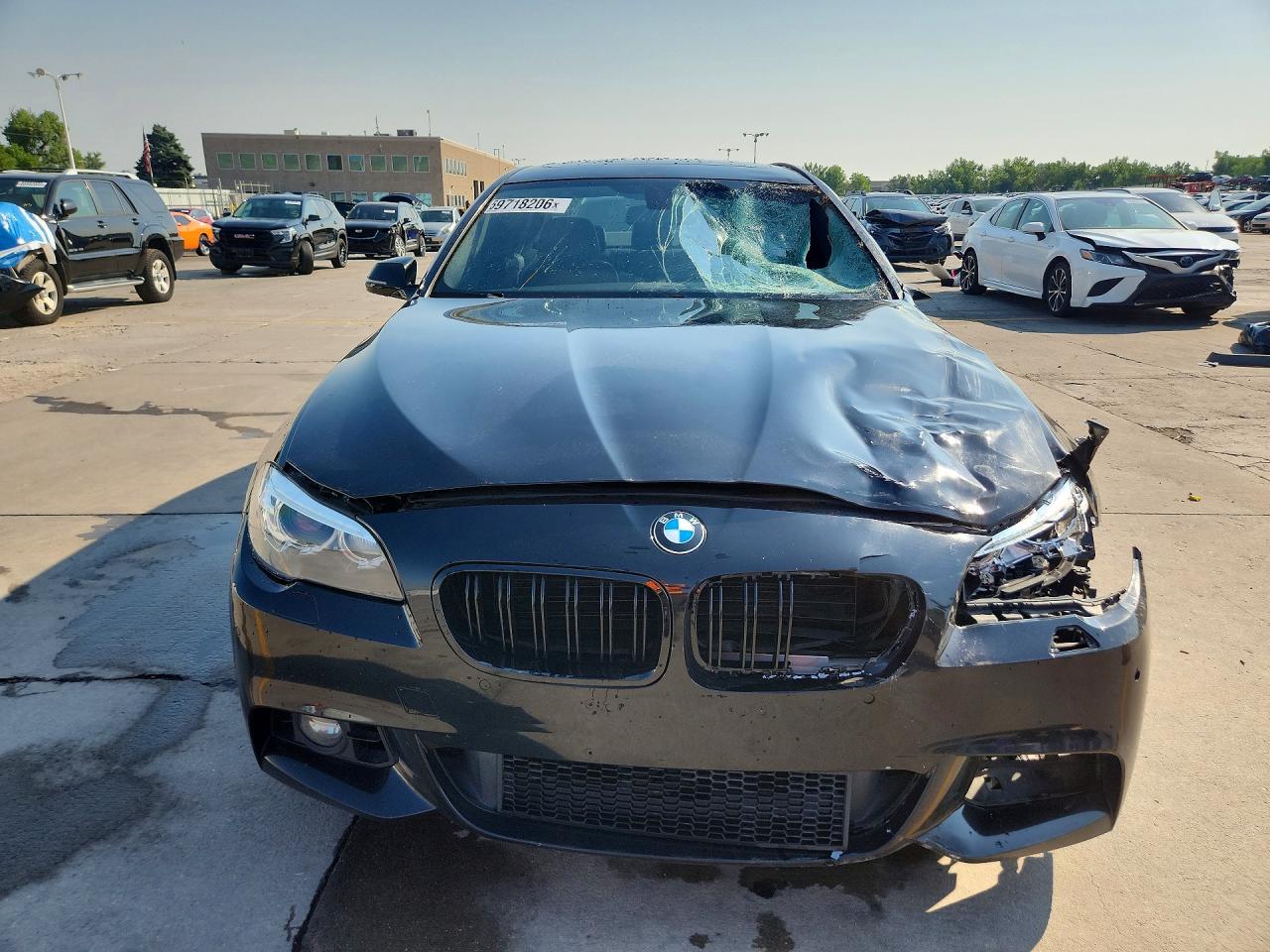 2015 Bmw 535 I Black vin: WBA5B1C59FD921726