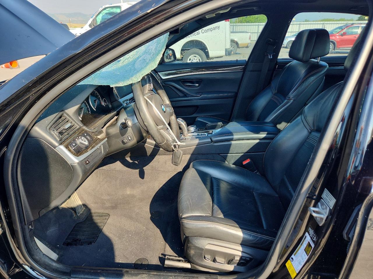 2015 Bmw 535 I Black vin: WBA5B1C59FD921726