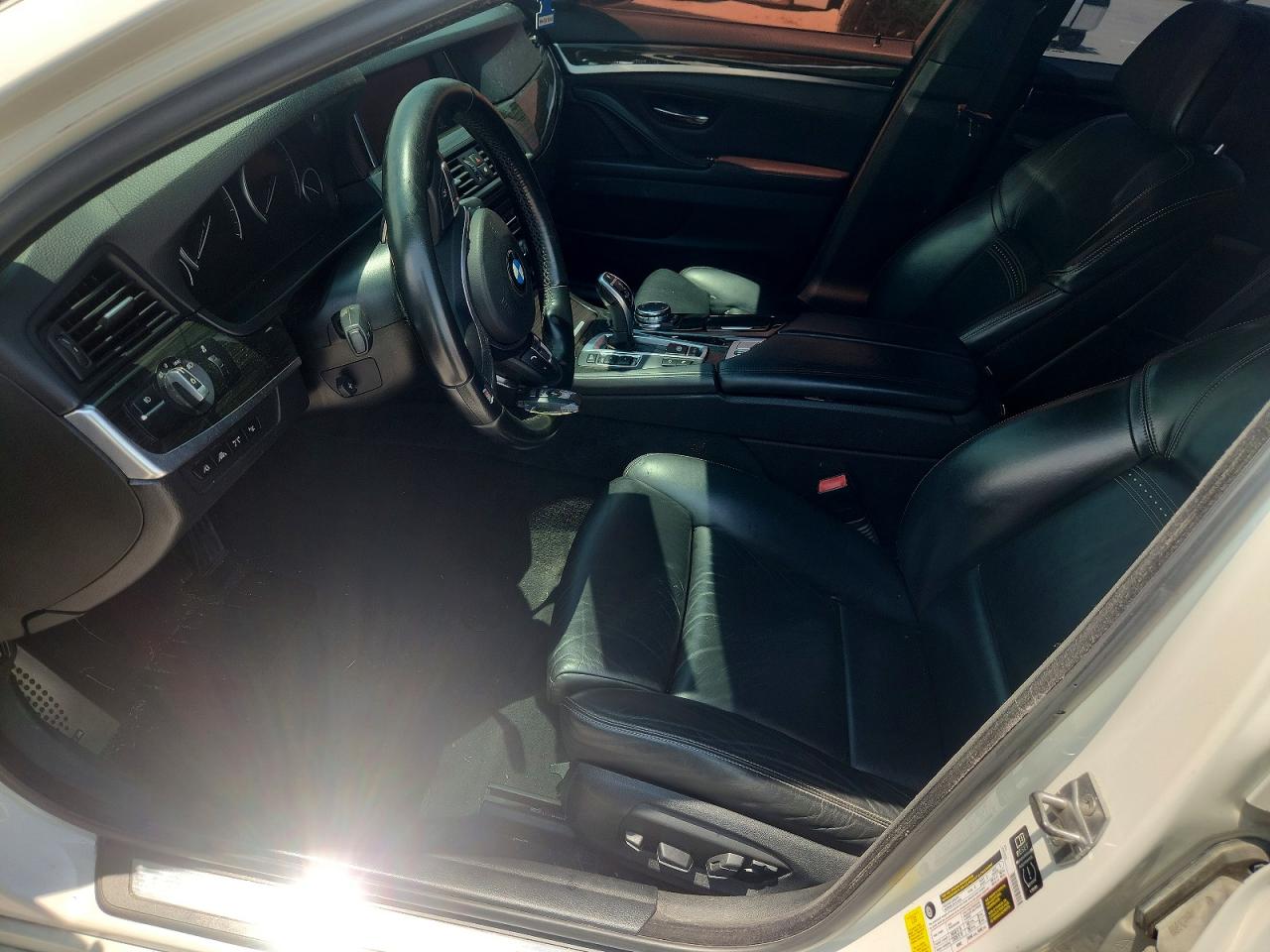 2015 Bmw 535i Белый vin: WBA5B1C59FD922942