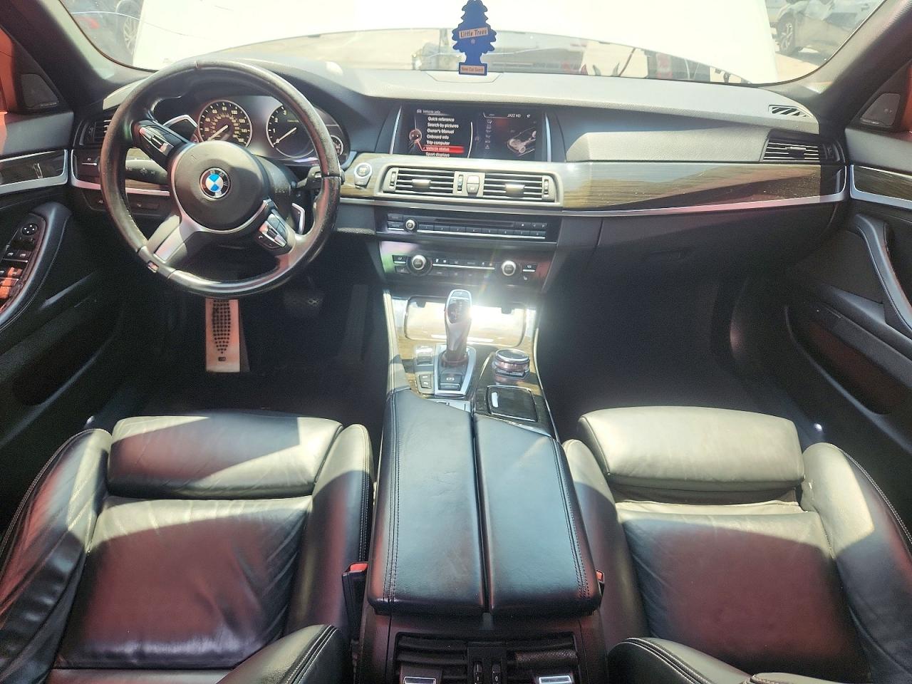 2015 Bmw 535i Белый vin: WBA5B1C59FD922942