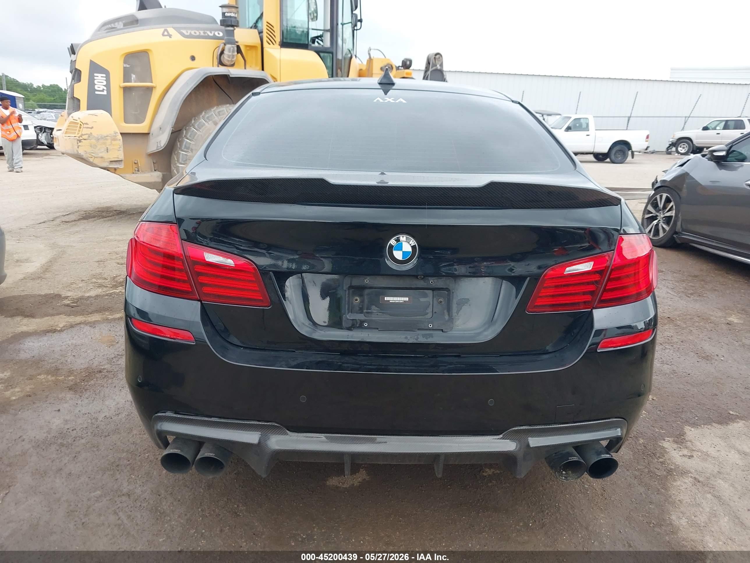 2015 Bmw 535i   Черный vin: WBA5B1C59FG128411