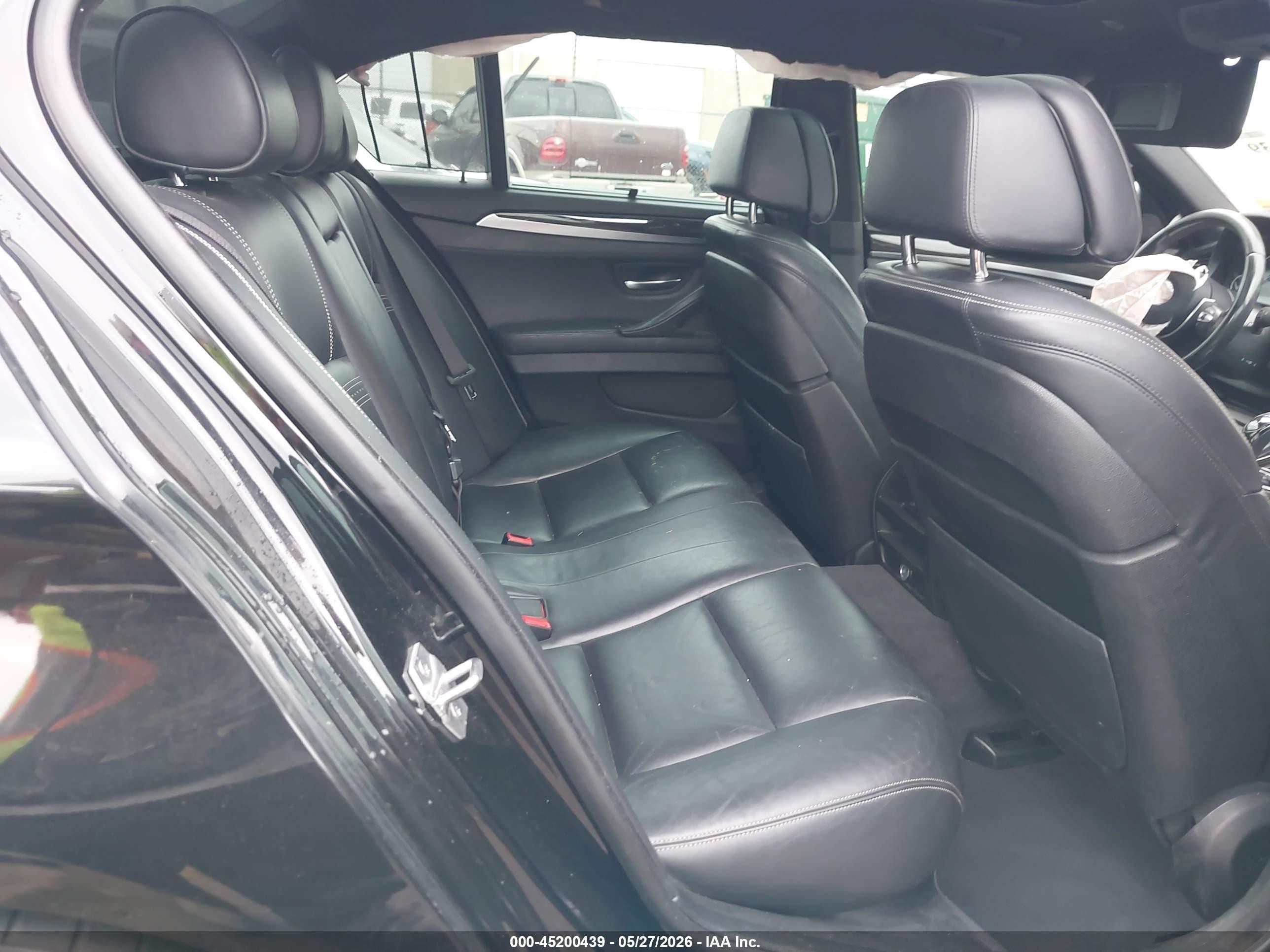 2015 Bmw 535i   Черный vin: WBA5B1C59FG128411