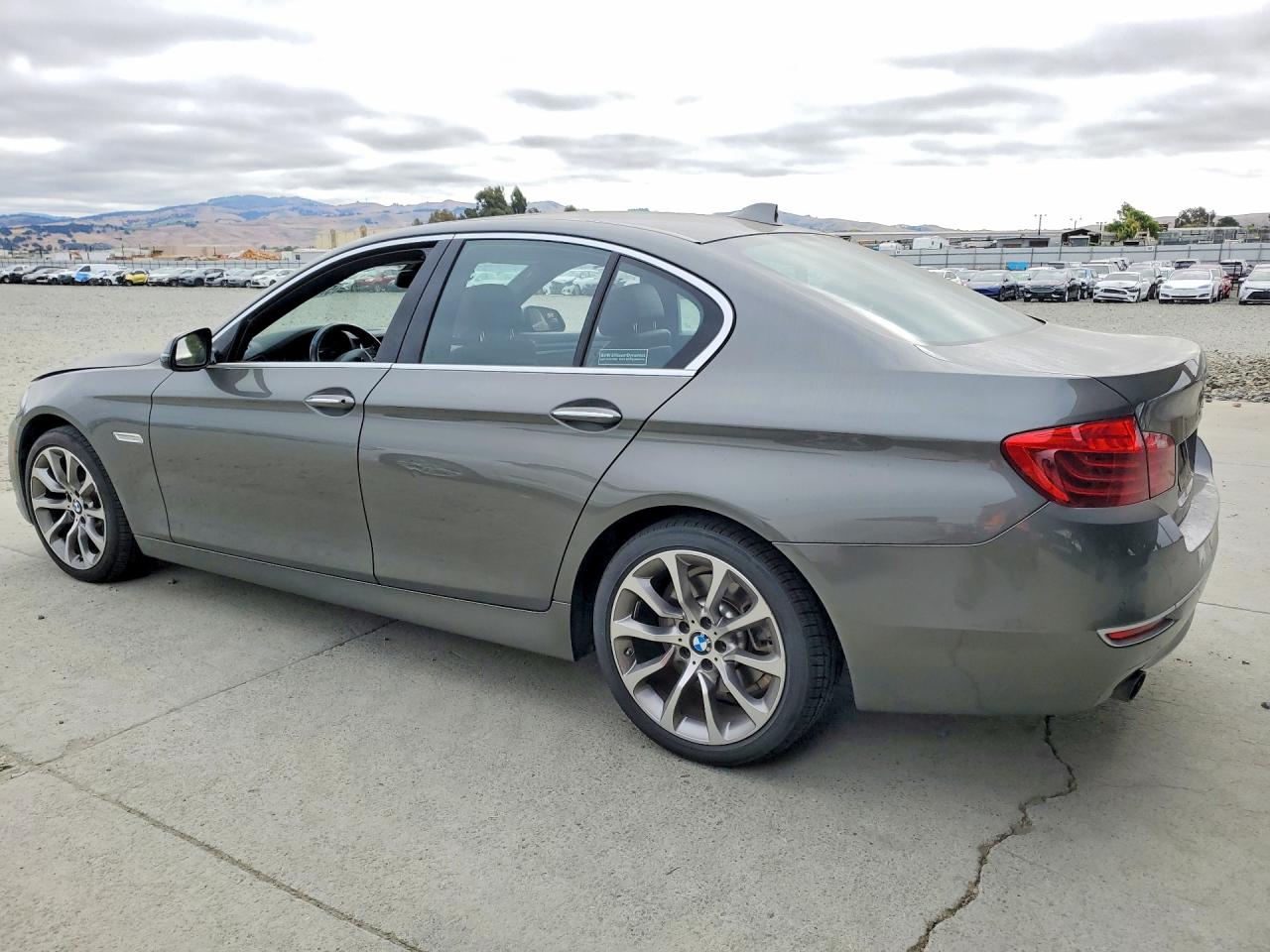 2014 Bmw 535 I Gray vin: WBA5B1C5XED477612