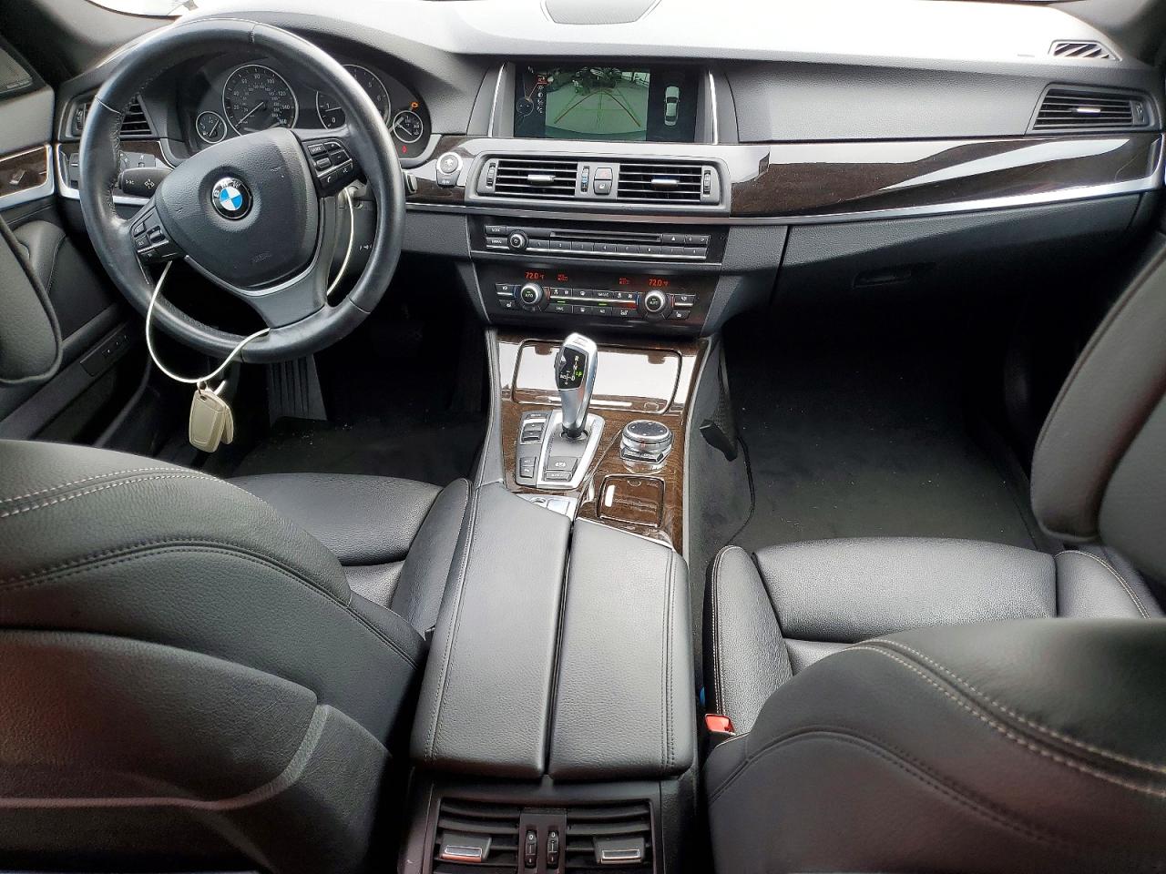 2014 Bmw 535 I Gray vin: WBA5B1C5XED477612