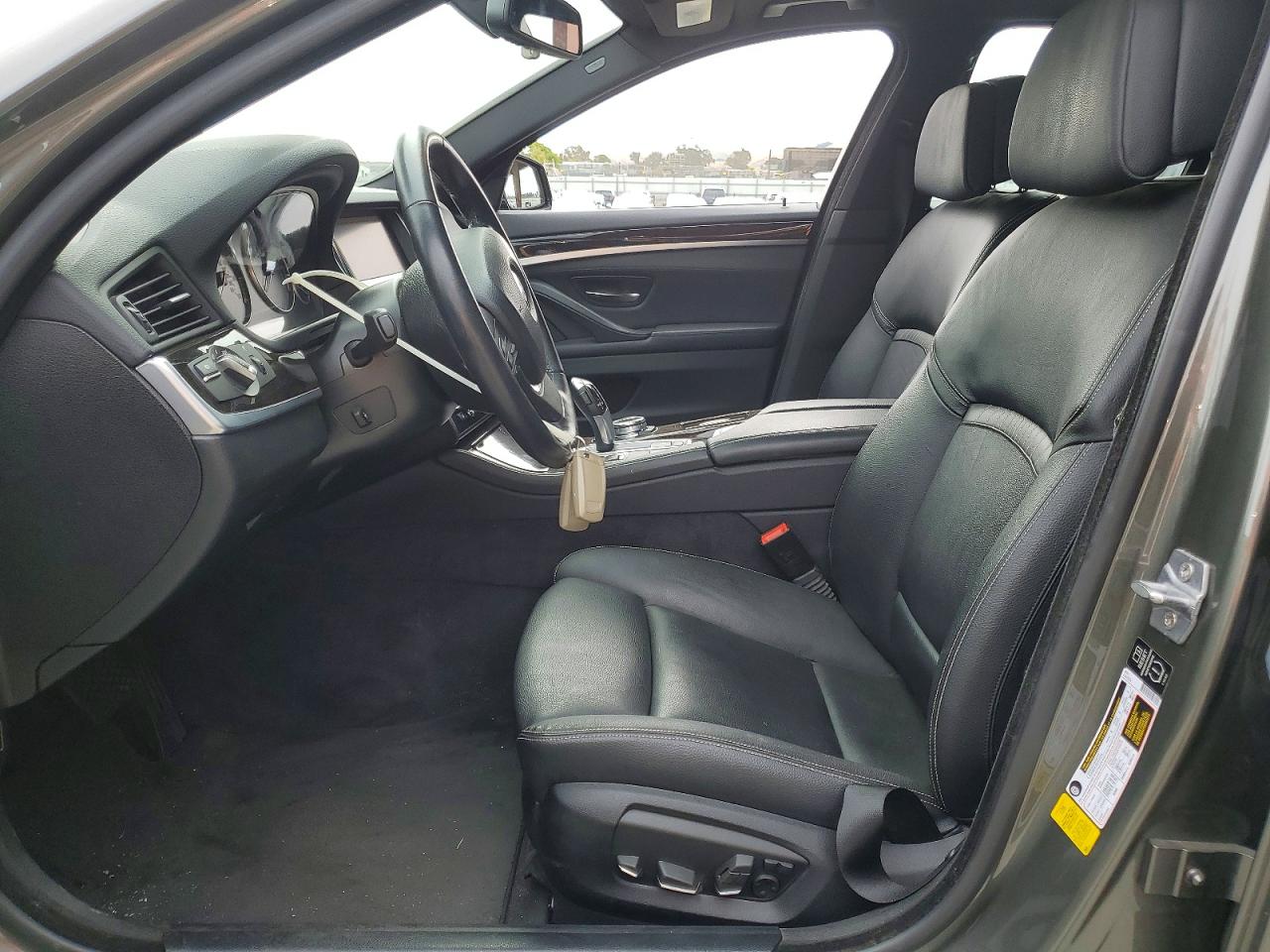 2014 Bmw 535 I Gray vin: WBA5B1C5XED477612