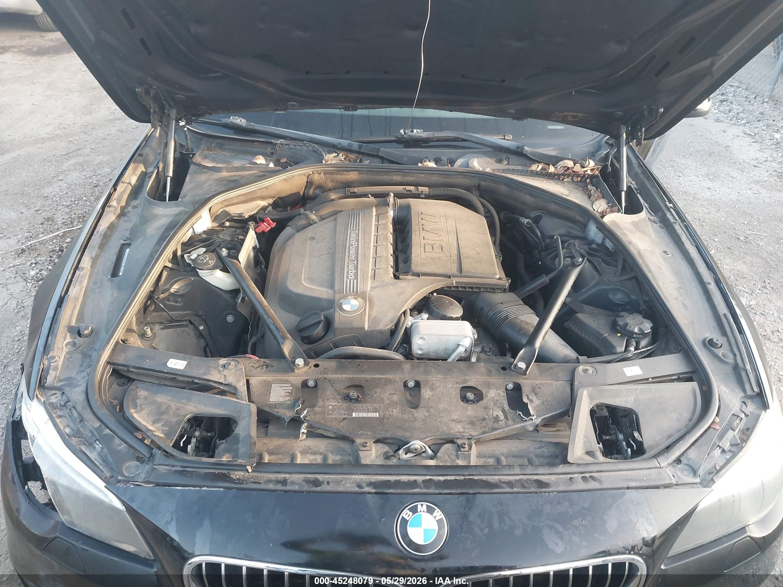 2014 Bmw 535i   Black vin: WBA5B1C5XED478095