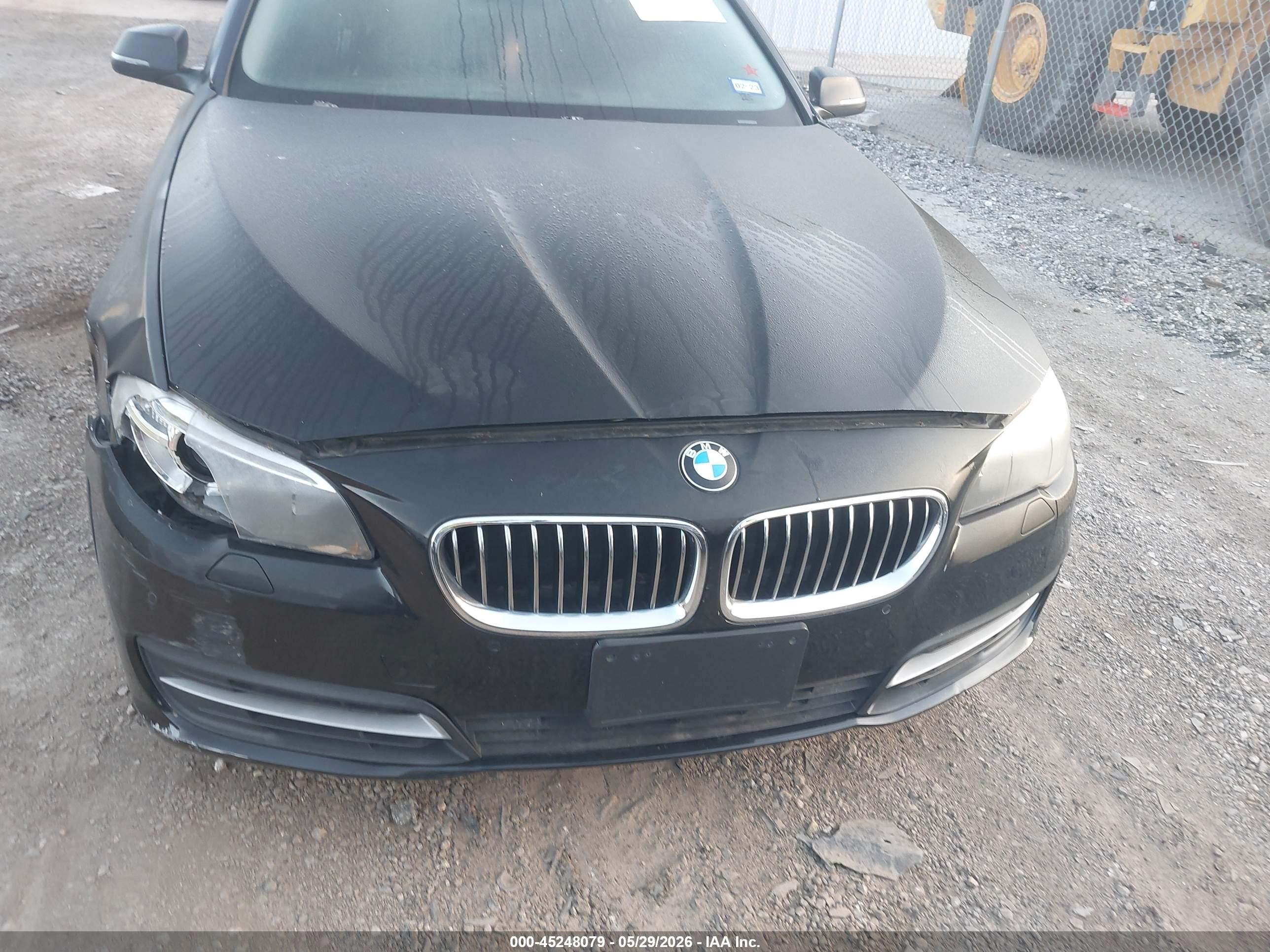 2014 Bmw 535i   Black vin: WBA5B1C5XED478095