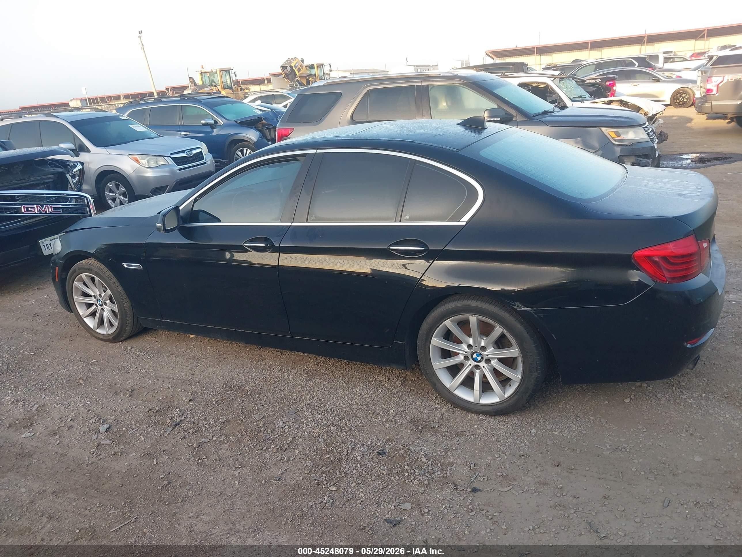 2014 Bmw 535i   Black vin: WBA5B1C5XED478095