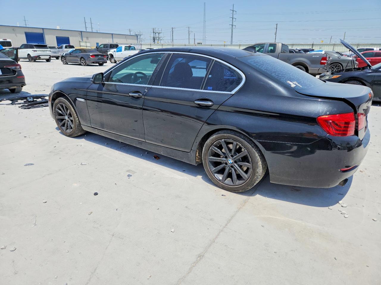 2014 Bmw 535 I Black vin: WBA5B1C5XED480252