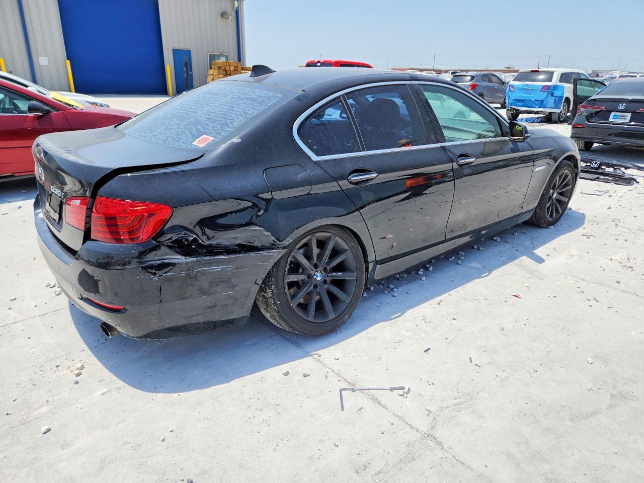 2014 Bmw 535 I Black vin: WBA5B1C5XED480252
