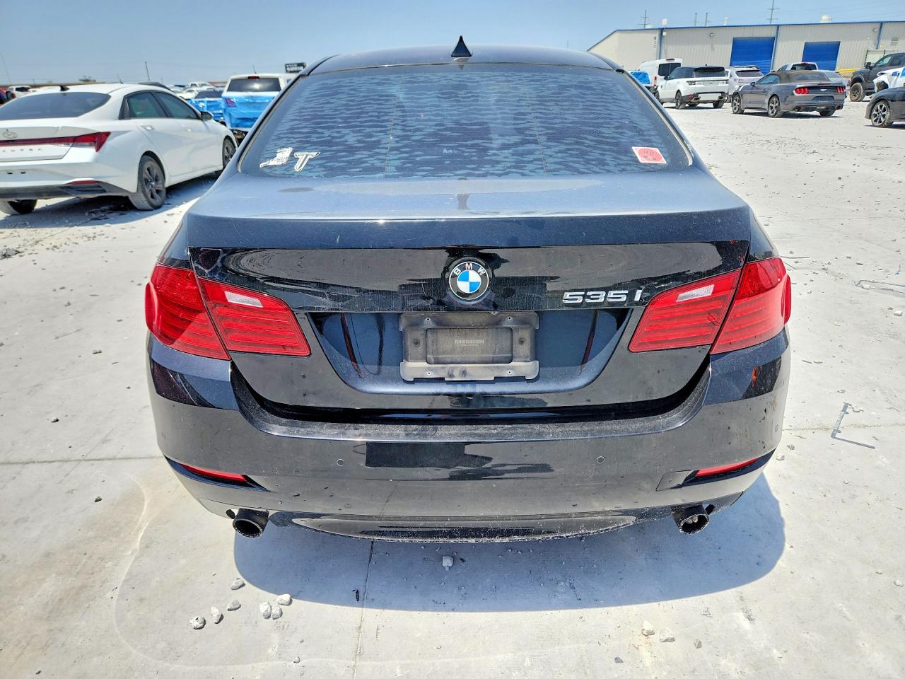 2014 Bmw 535 I Black vin: WBA5B1C5XED480252