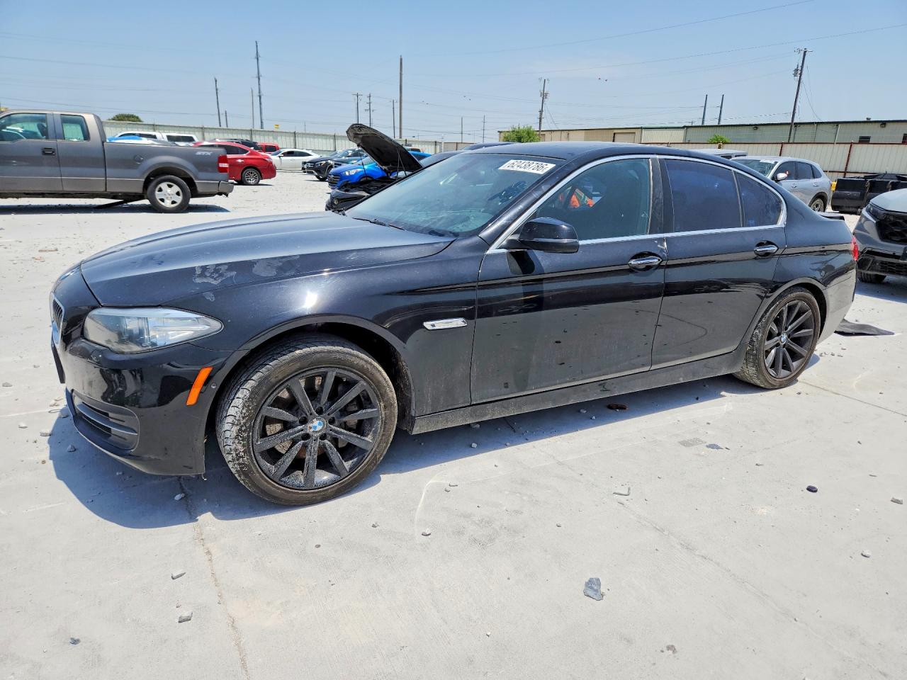 2014 Bmw 535 I Black vin: WBA5B1C5XED480252