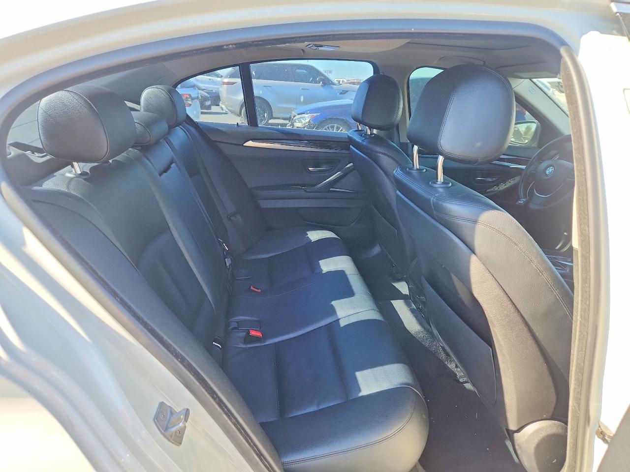 2015 Bmw 535 I White vin: WBA5B1C5XFD919614